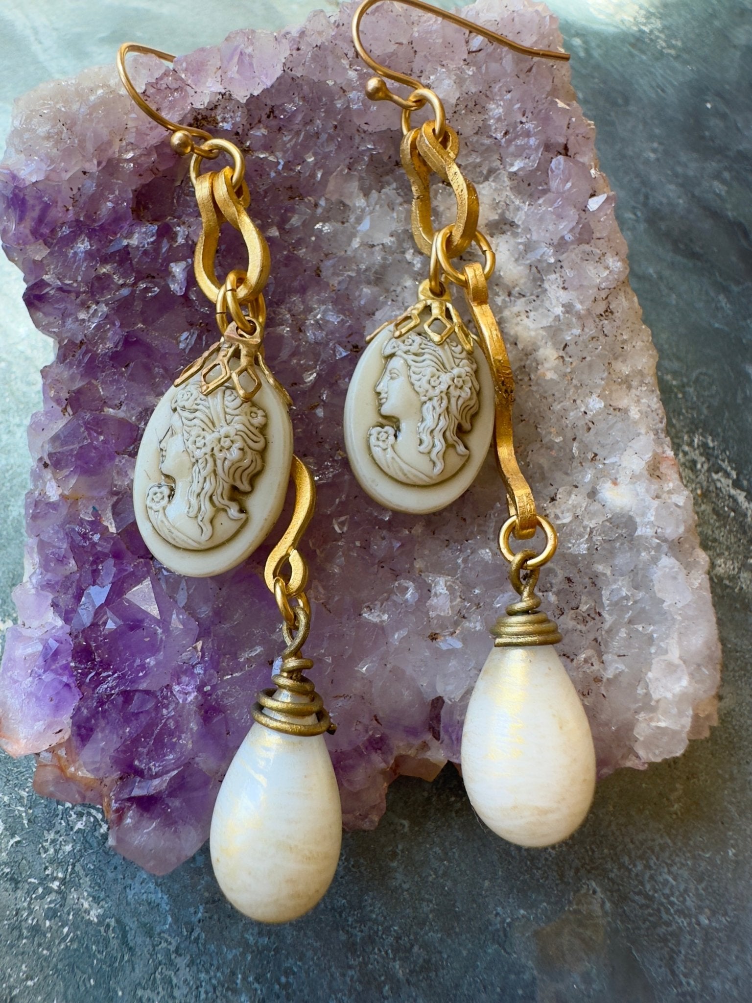 Gilded Calypso - Earrings Kit - Vintaj Idaho Design - 8/20/2025 - Vintaj Live Shop ID