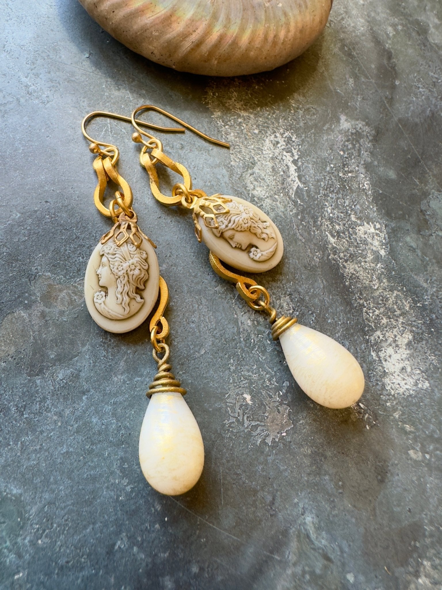 Gilded Calypso - Earrings Kit - Vintaj Idaho Design - 8/20/2025 - Vintaj Live Shop ID