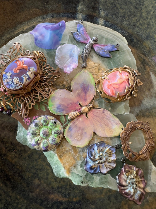 Gossamer Garden - 18 Pc Paint Party Pack - Idaho Vintaj Design - 6/4/2025 - Vintaj Live Shop ID