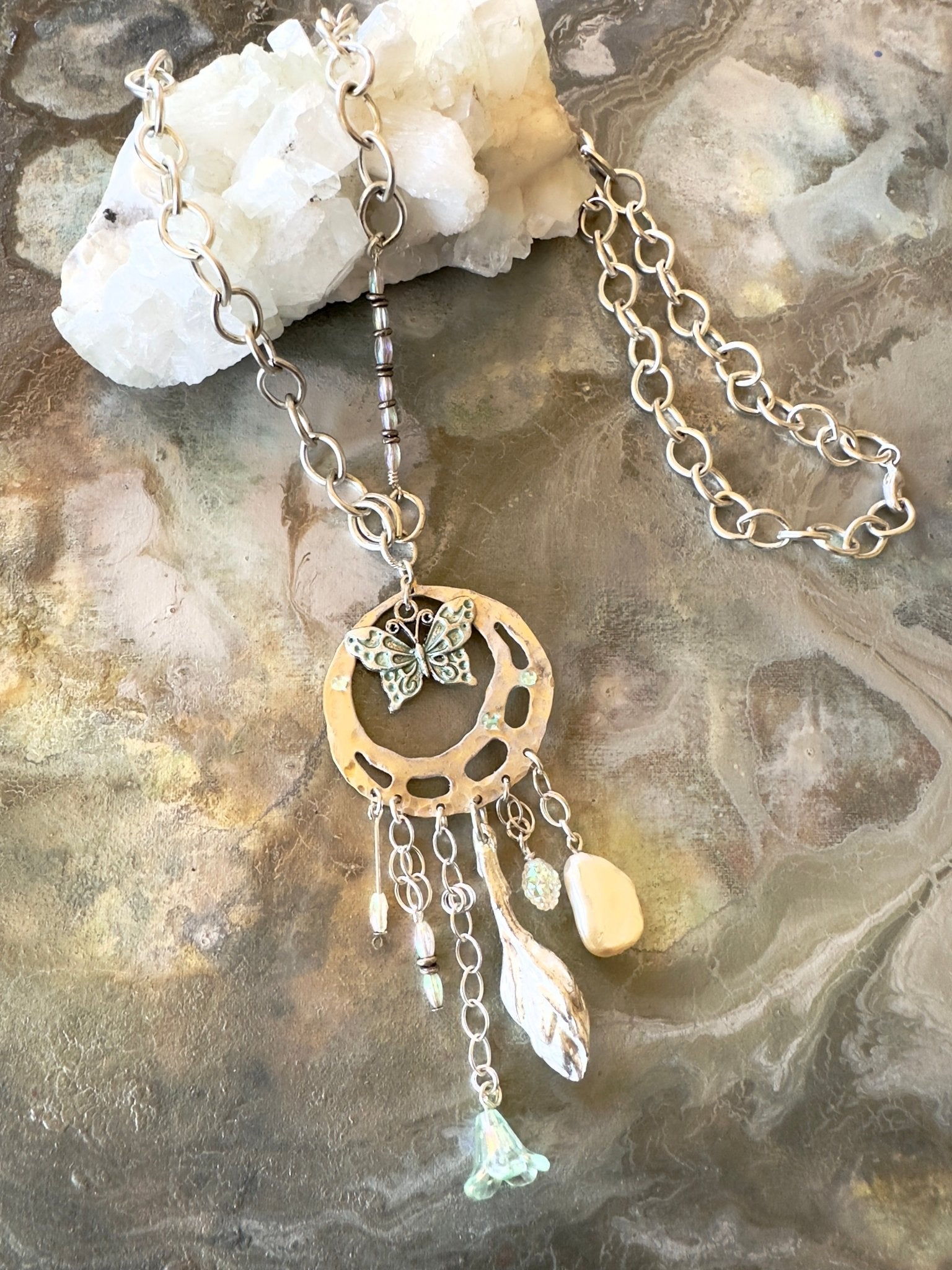 Gossamer Shine - Necklace Kit - Vintaj Idaho Design - 7/30/2025 - Vintaj Live Shop ID
