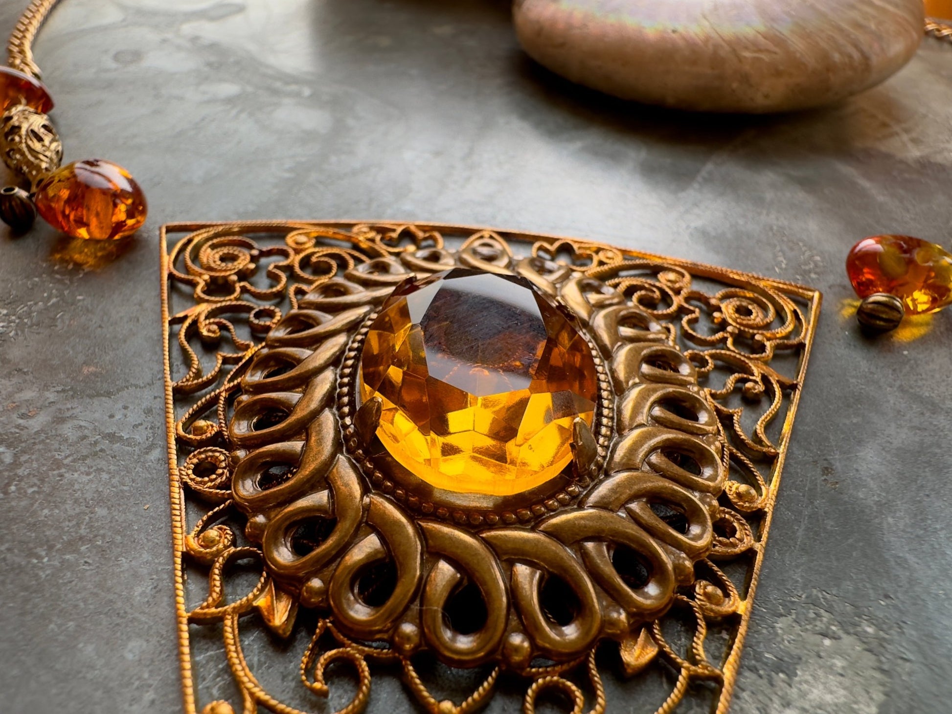 Jeweled Trellis - Necklace Kit - Vintaj Idaho Design - 9/10/2025 - Vintaj Live Shop ID