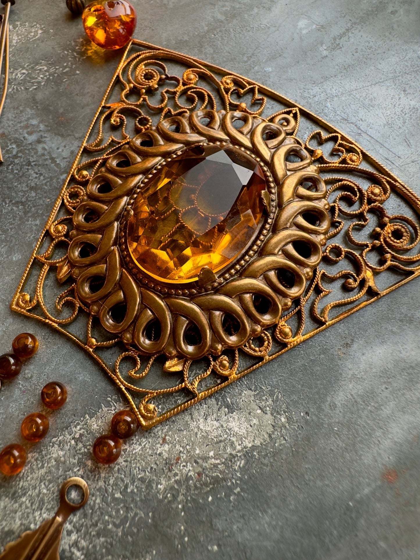 Jeweled Trellis - Necklace Kit - Vintaj Idaho Design - 9/10/2025 - Vintaj Live Shop ID