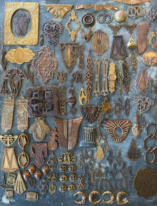 Kari Moore Custom Art Deco Rare Vintage Filigree Lot - 7/24/25 - Vintaj Live Shop ID