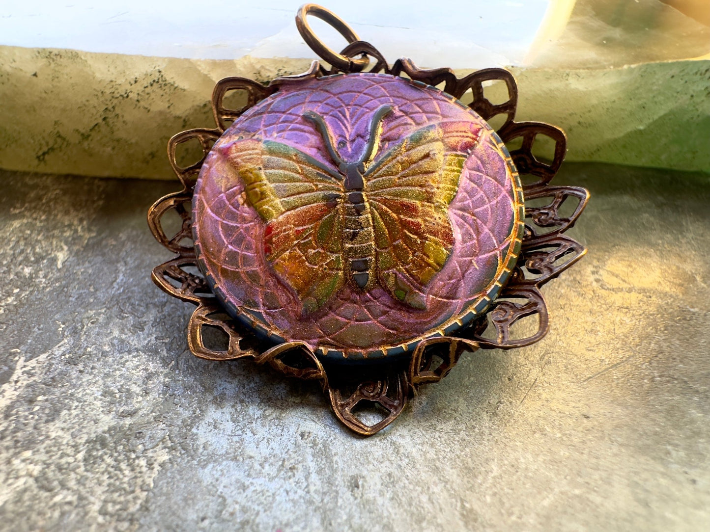 Mariposa Dream - Vintage Pendant Kit - Vintaj Idaho Design - 10/8/2025 - Vintaj Live Shop ID