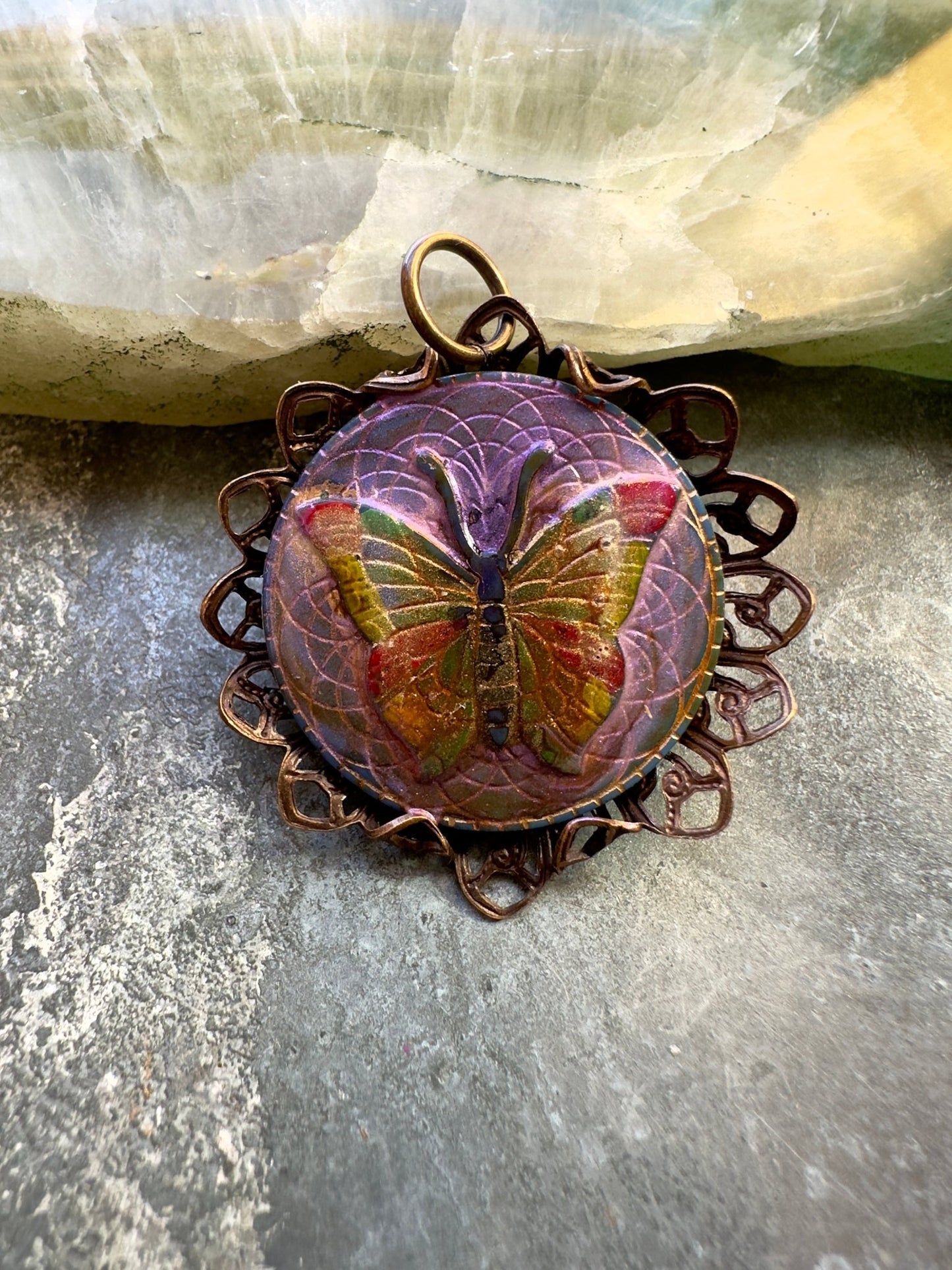 Mariposa Dream - Vintage Pendant Kit - Vintaj Idaho Design - 10/8/2025 - Vintaj Live Shop ID