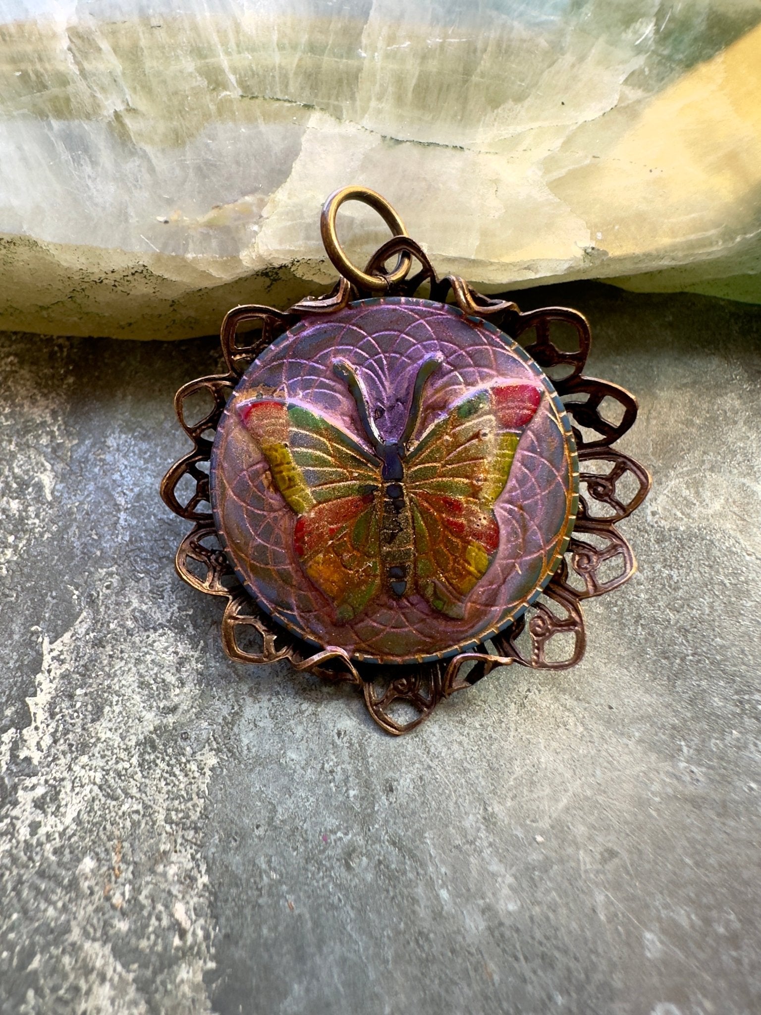 Mariposa Dream - Vintage Pendant Kit - Vintaj Idaho Design - 10/8/2025 - Vintaj Live Shop ID