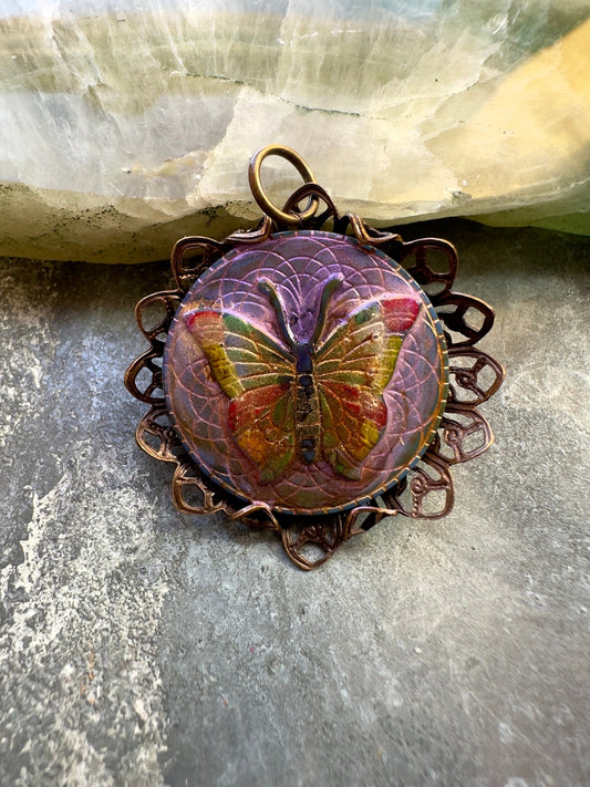 Mariposa Dream - Vintage Pendant Kit - Vintaj Idaho Design - 10/8/2025 - Vintaj Live Shop ID