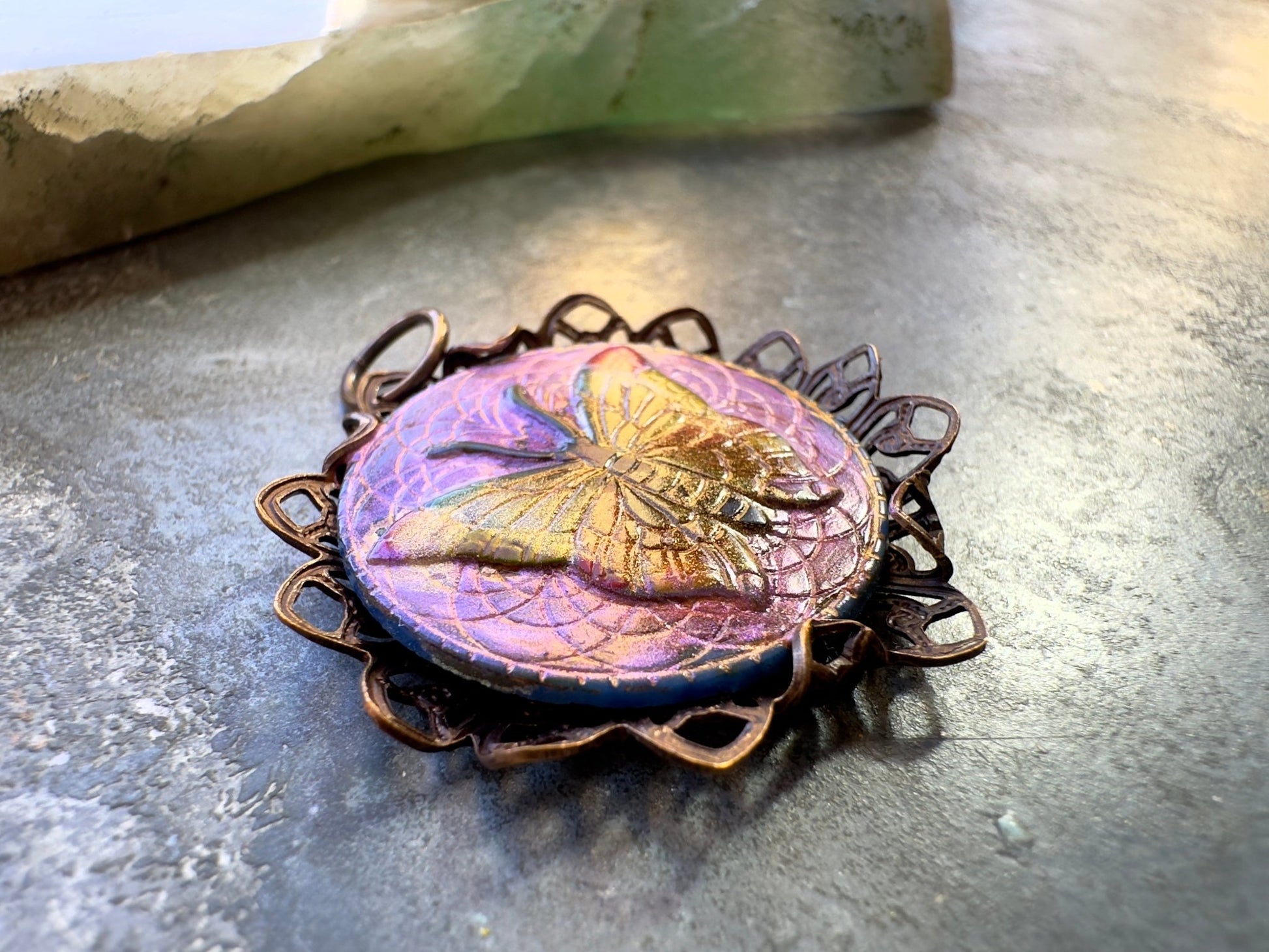 Mariposa Dream - Vintage Pendant Kit - Vintaj Idaho Design - 10/8/2025 - Vintaj Live Shop ID