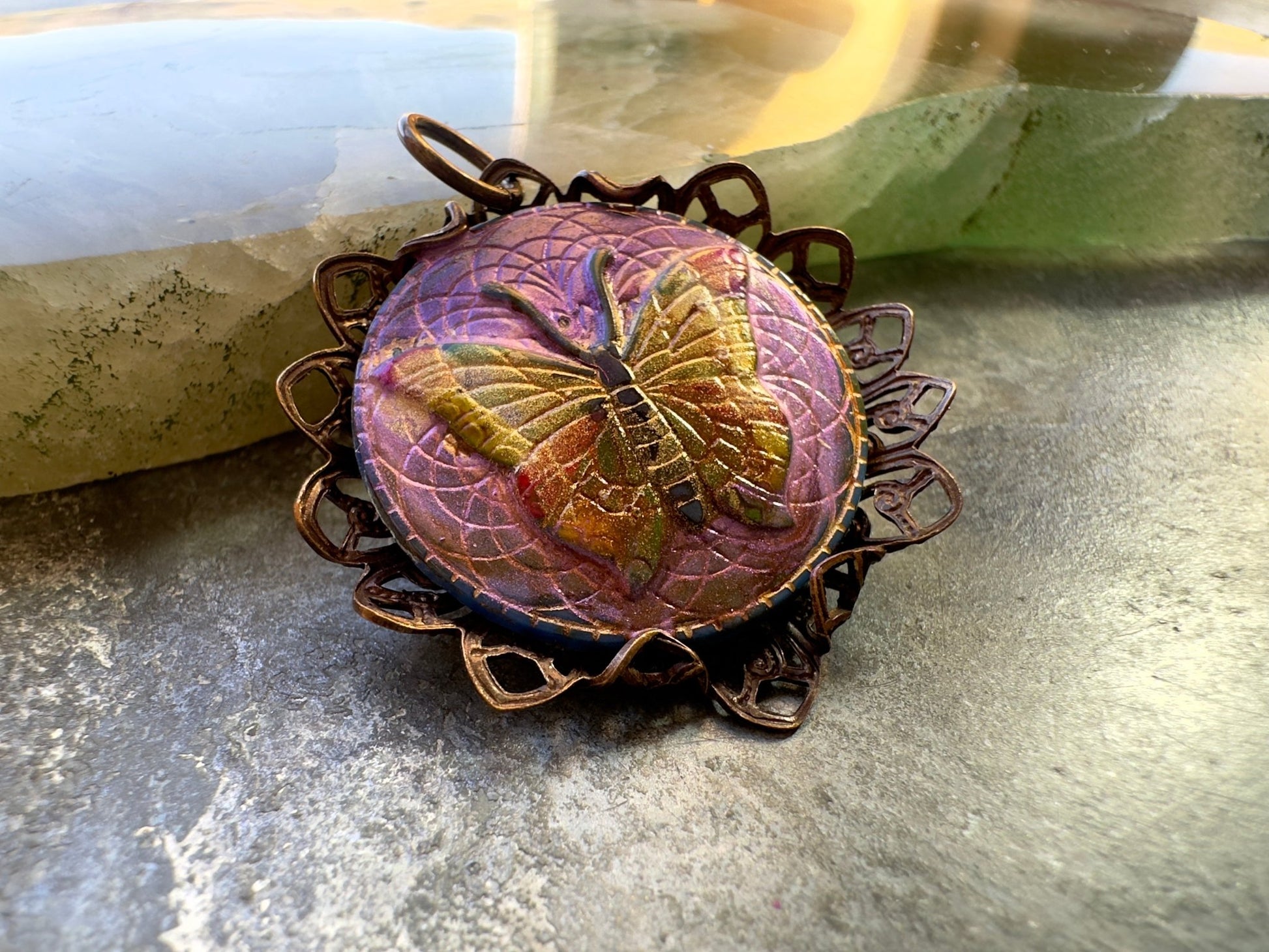 Mariposa Dream - Vintage Pendant Kit - Vintaj Idaho Design - 10/8/2025 - Vintaj Live Shop ID