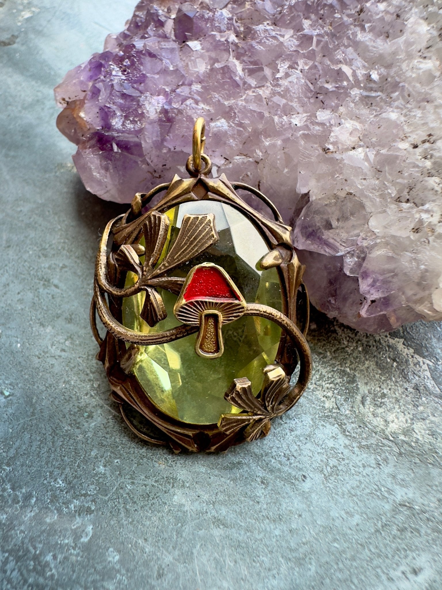 Meadow Mooncap Pendant Kit - Vintaj Idaho Design - 8/6/2025 - Vintaj Live Shop ID