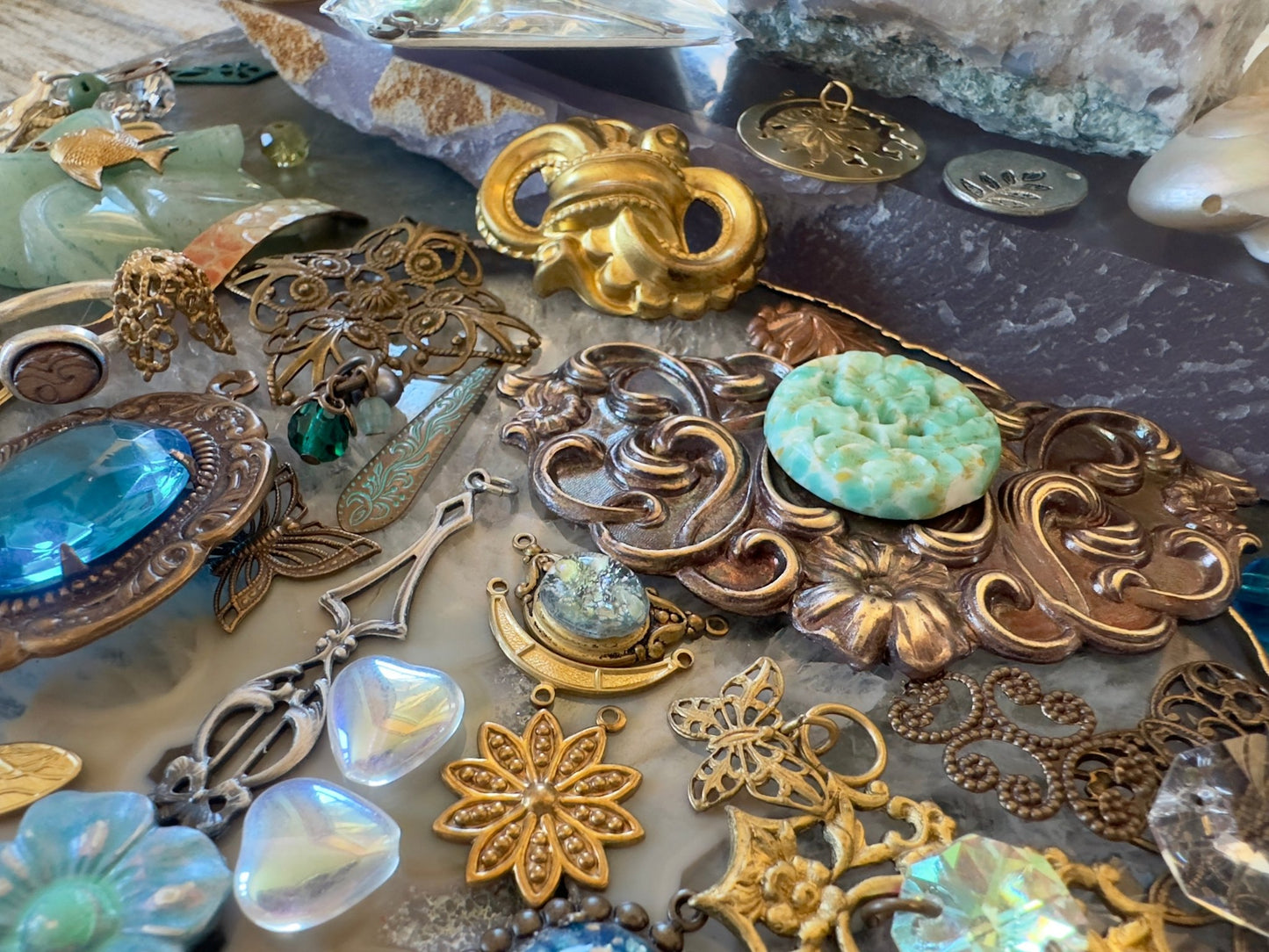 MEGA OAK Wednesday Drop! - One Of A Kind Curated Lot - Vintaj Idaho Design - 7/23/2025 - Vintaj Live Shop ID