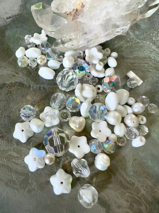 Moon Flower - 1 oz Vintage Bead Mix - Idaho Vintaj Design - 6/18/2025 - Vintaj Live Shop ID