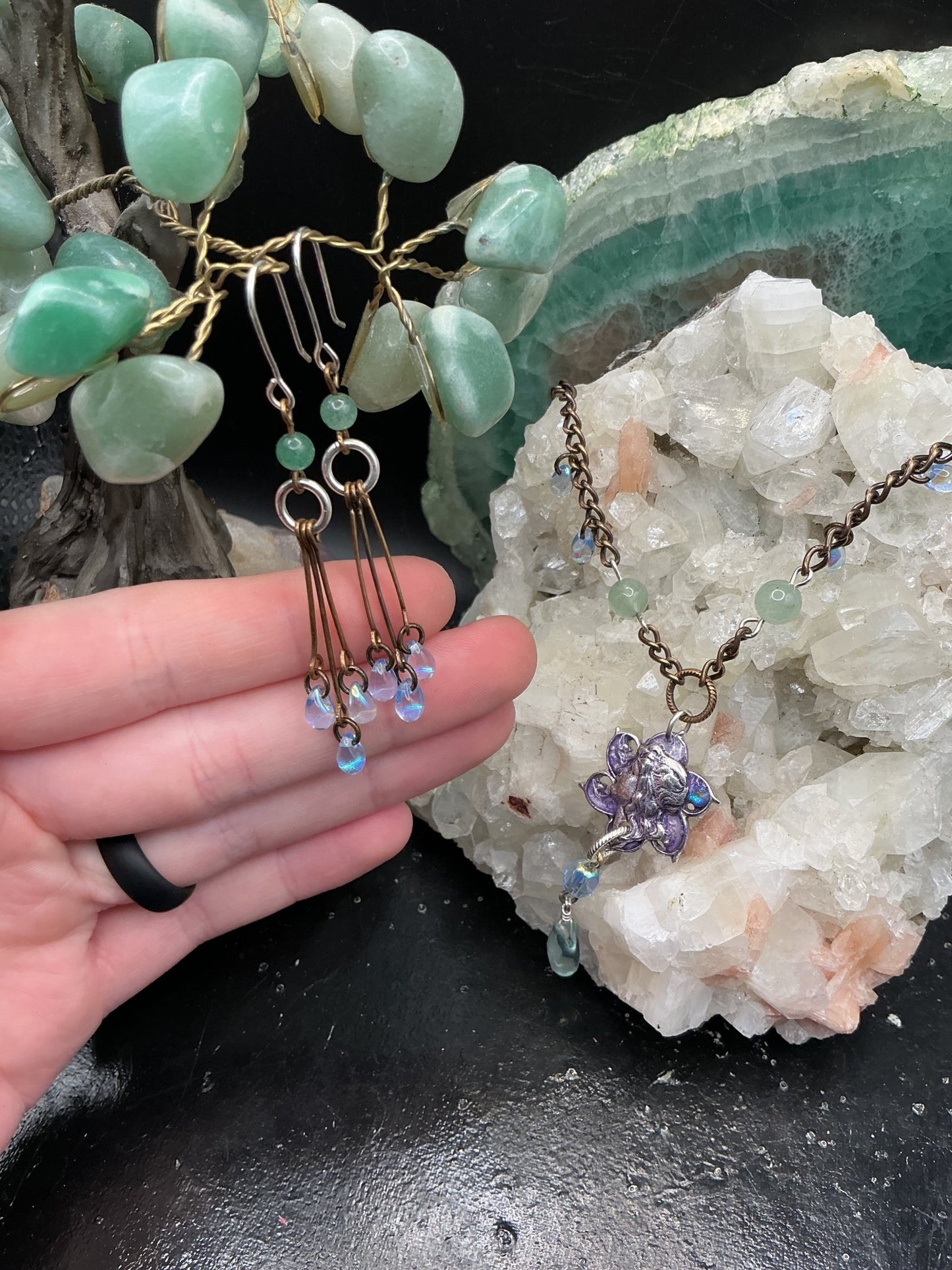 Moon Muse - Necklace & Earring Kit - VLS Idaho - 5/28/26 - Vintaj Live Shop ID