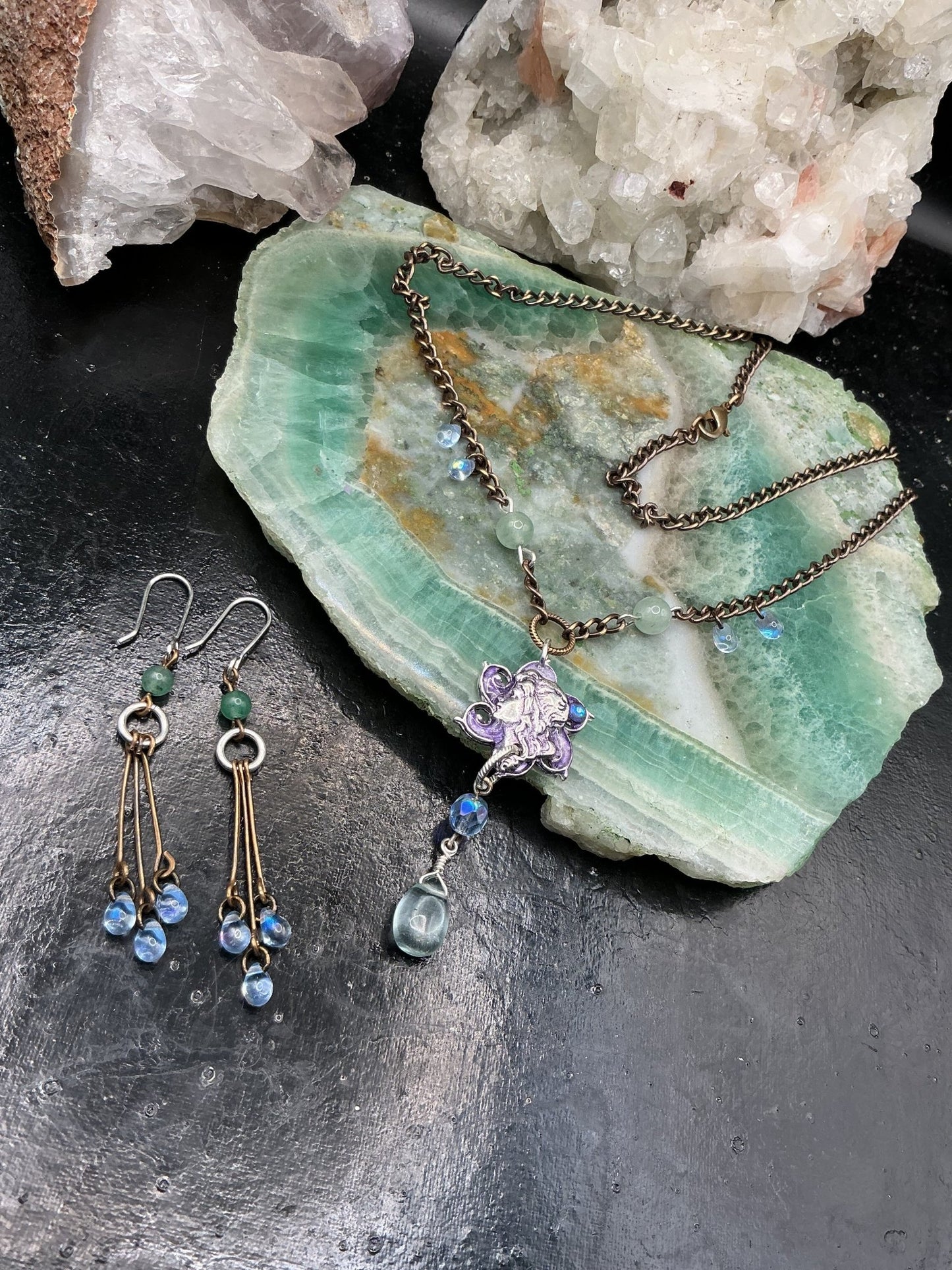 Moon Muse - Necklace & Earring Kit - VLS Idaho - 5/28/26 - Vintaj Live Shop ID
