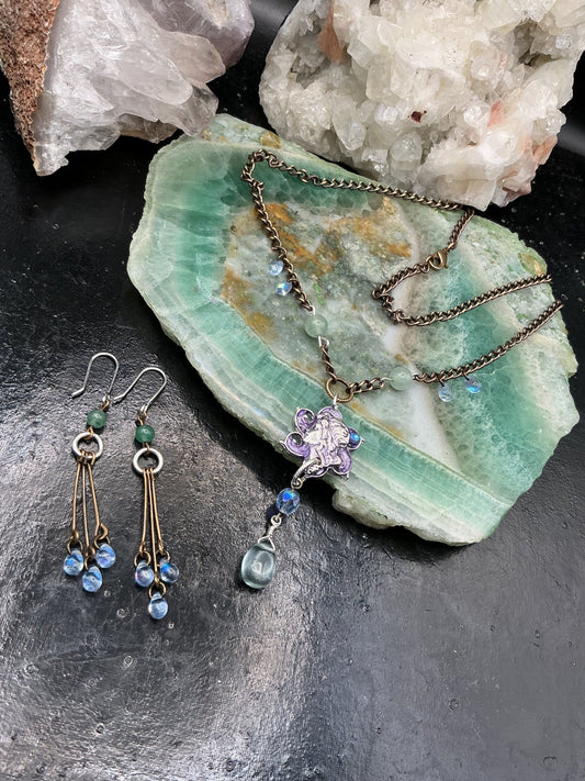 Moon Muse - Necklace & Earring Kit - VLS Idaho - 5/28/26 - Vintaj Live Shop ID