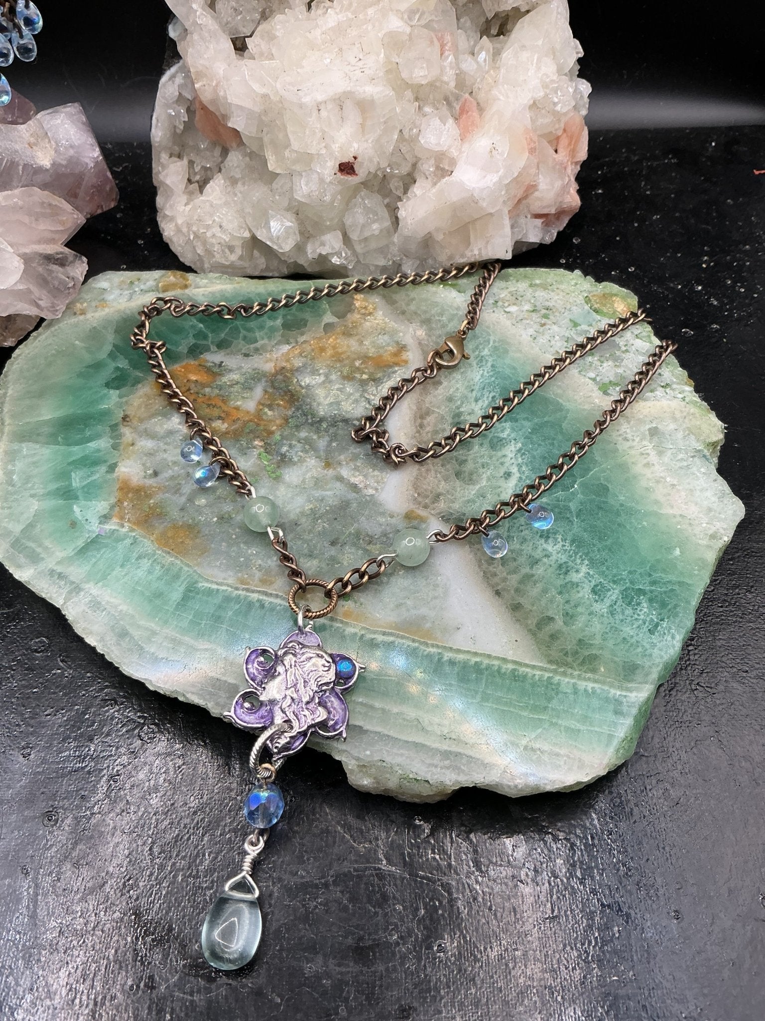 Moon Muse - Necklace & Earring Kit - VLS Idaho - 5/28/26 - Vintaj Live Shop ID