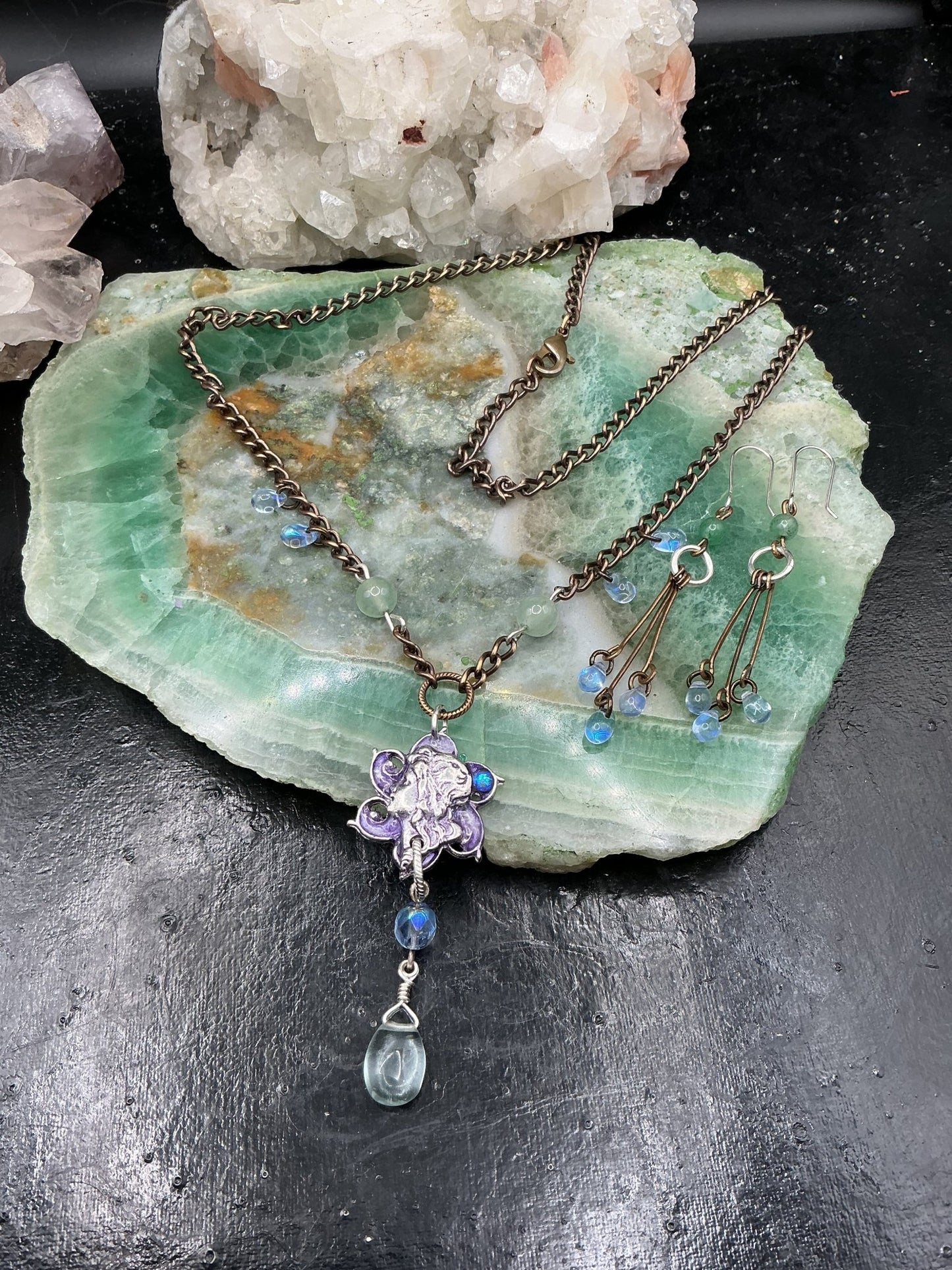 Moon Muse - Necklace & Earring Kit - VLS Idaho - 5/28/26 - Vintaj Live Shop ID