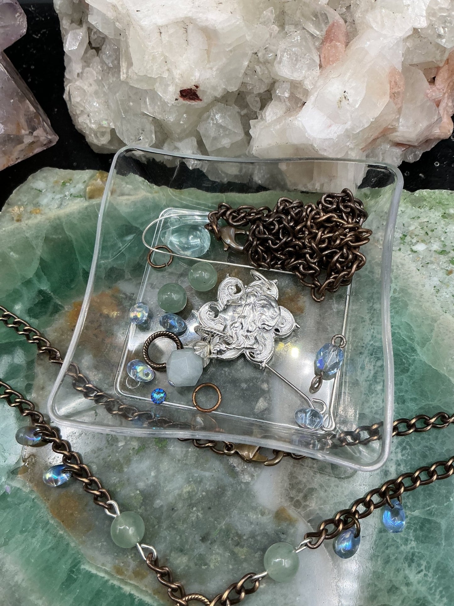 Moon Muse - Necklace & Earring Kit - VLS Idaho - 5/28/26 - Vintaj Live Shop ID