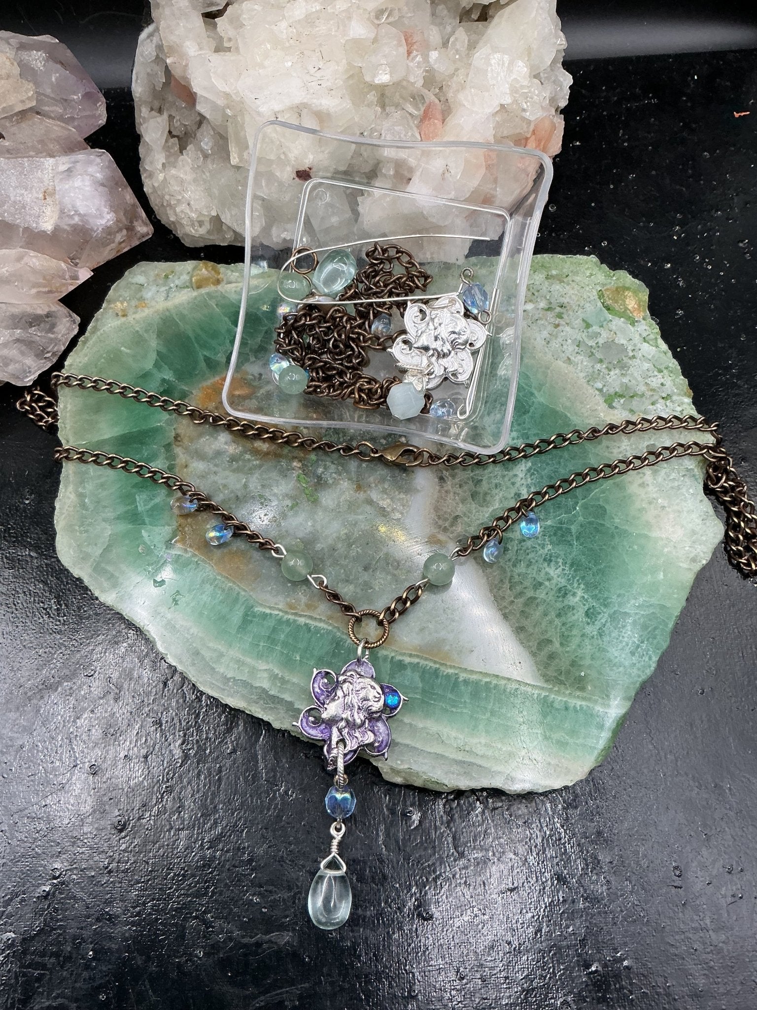 Moon Muse - Necklace & Earring Kit - VLS Idaho - 5/28/26 - Vintaj Live Shop ID