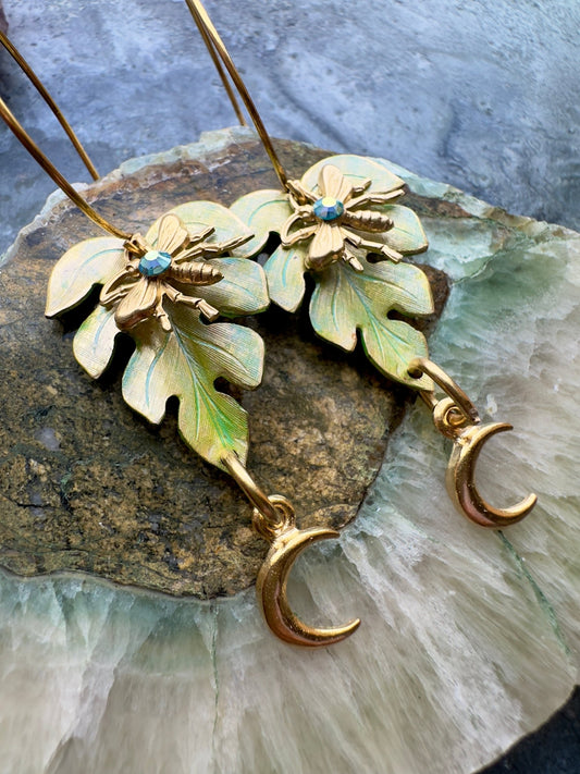 Moonlight Keeper - Earrings Kit - Vintaj Idaho Design - 8/6/2025 - Vintaj Live Shop ID