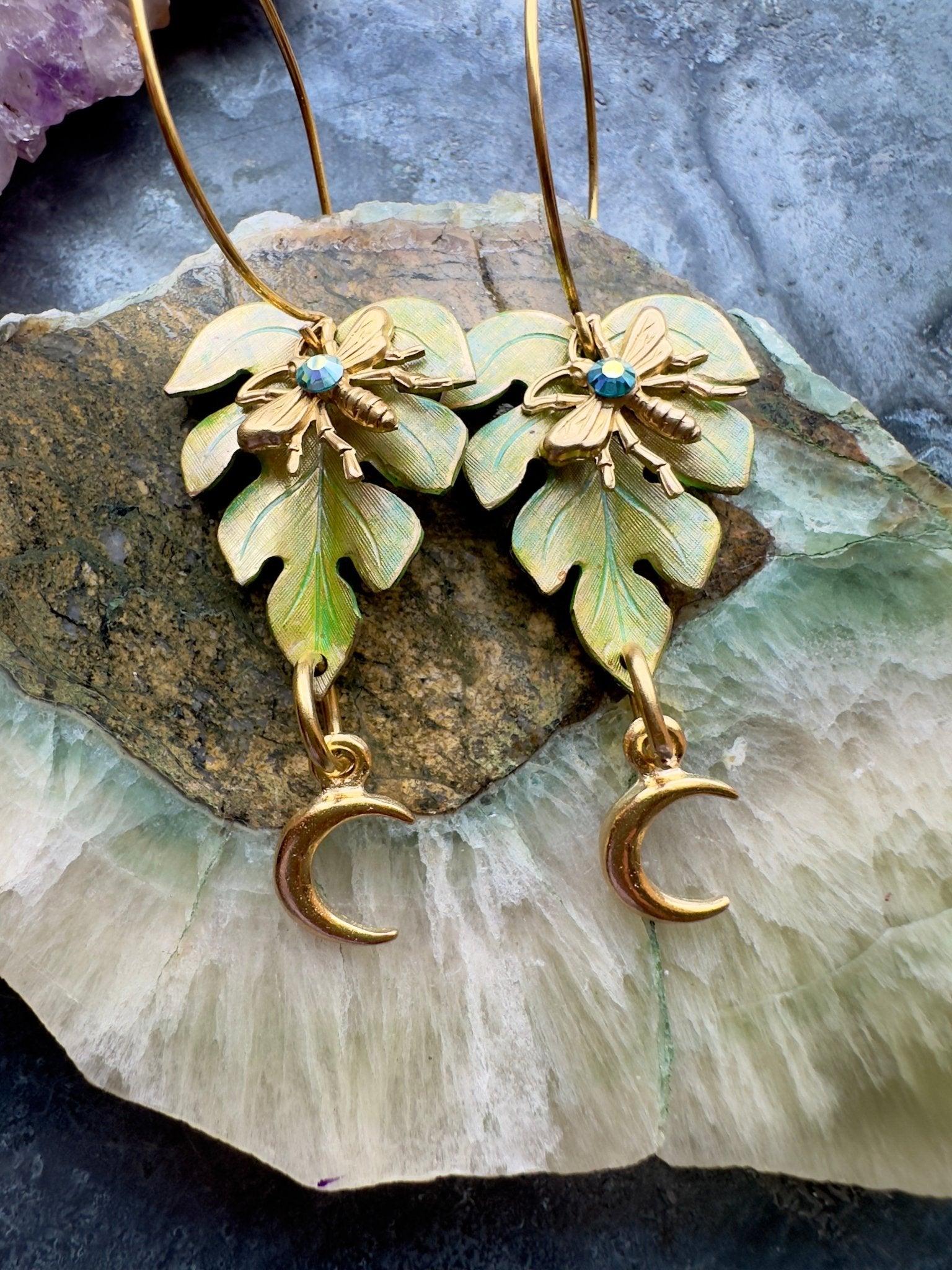 Moonlight Keeper - Earrings Kit - Vintaj Idaho Design - 8/6/2025 - Vintaj Live Shop ID