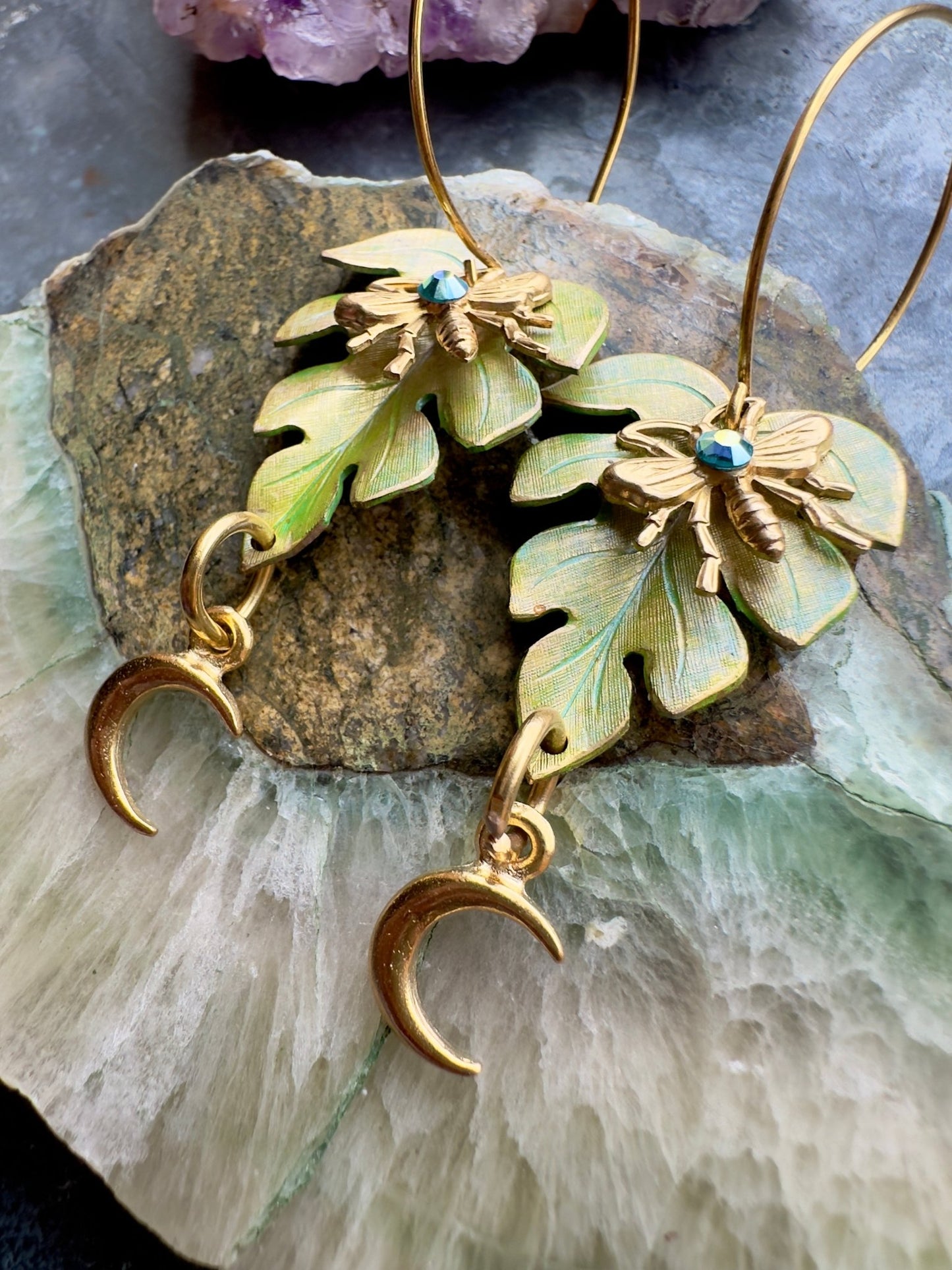 Moonlight Keeper - Earrings Kit - Vintaj Idaho Design - 8/6/2025 - Vintaj Live Shop ID