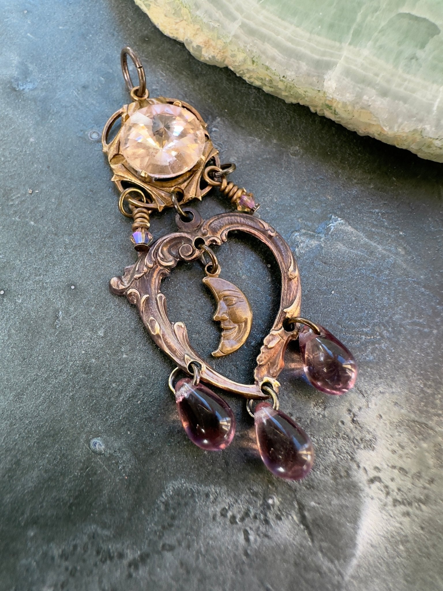 Moonlit Romance - Vintage Pendant Kit - Vintaj Idaho Design - 10/29/2025 - Vintaj Live Shop ID