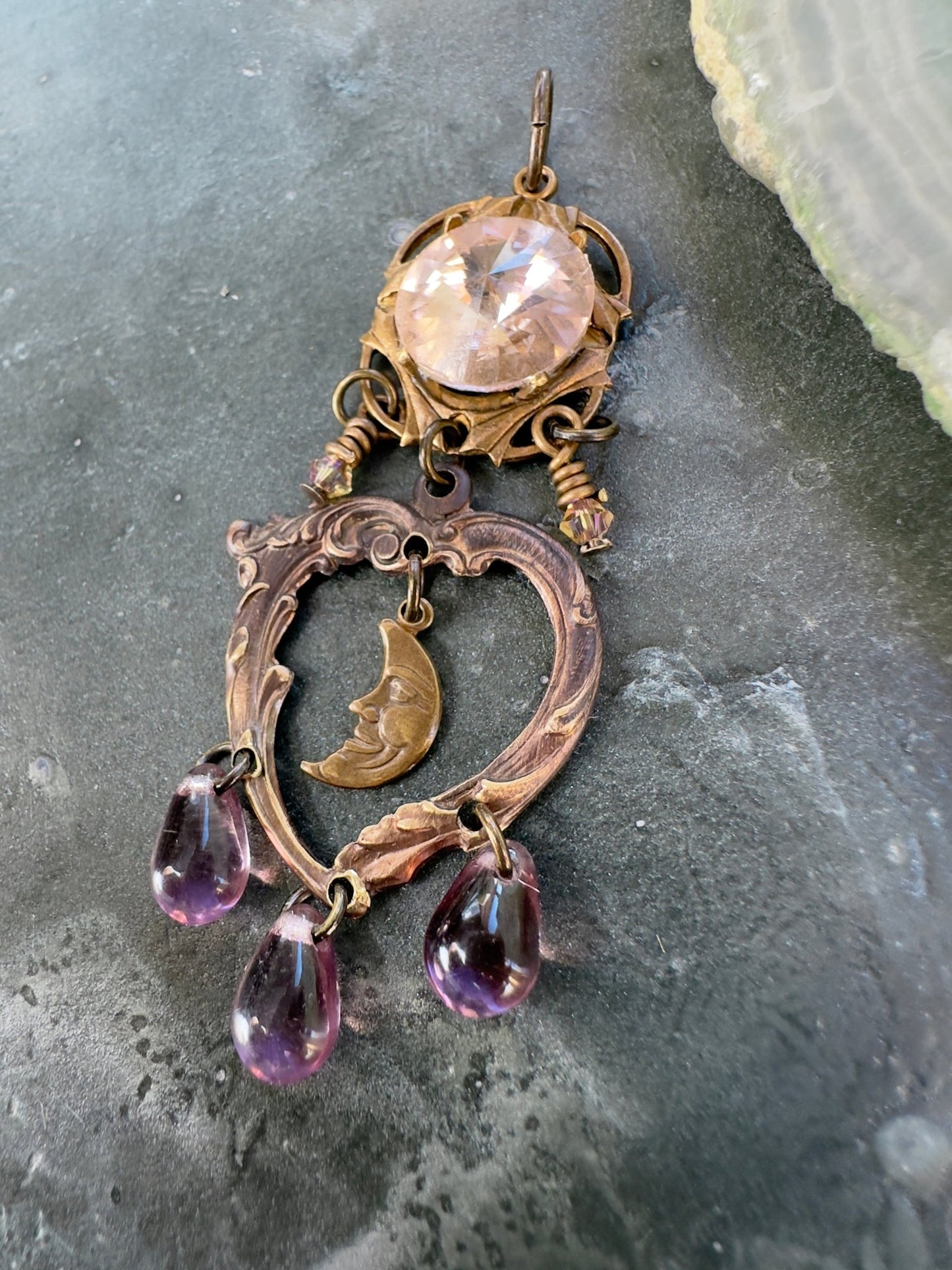 Moonlit Romance - Vintage Pendant Kit - Vintaj Idaho Design - 10/29/2025 - Vintaj Live Shop ID