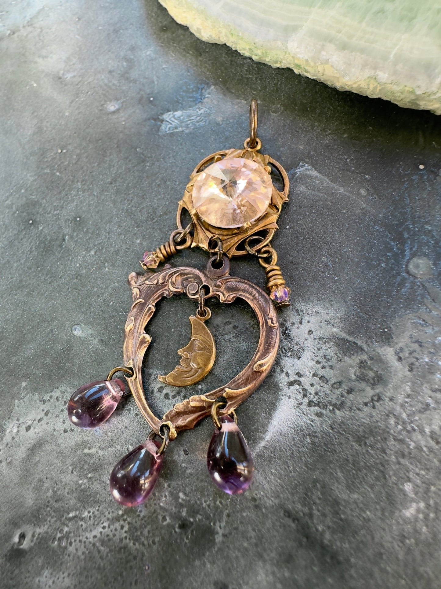 Moonlit Romance - Vintage Pendant Kit - Vintaj Idaho Design - 10/29/2025 - Vintaj Live Shop ID