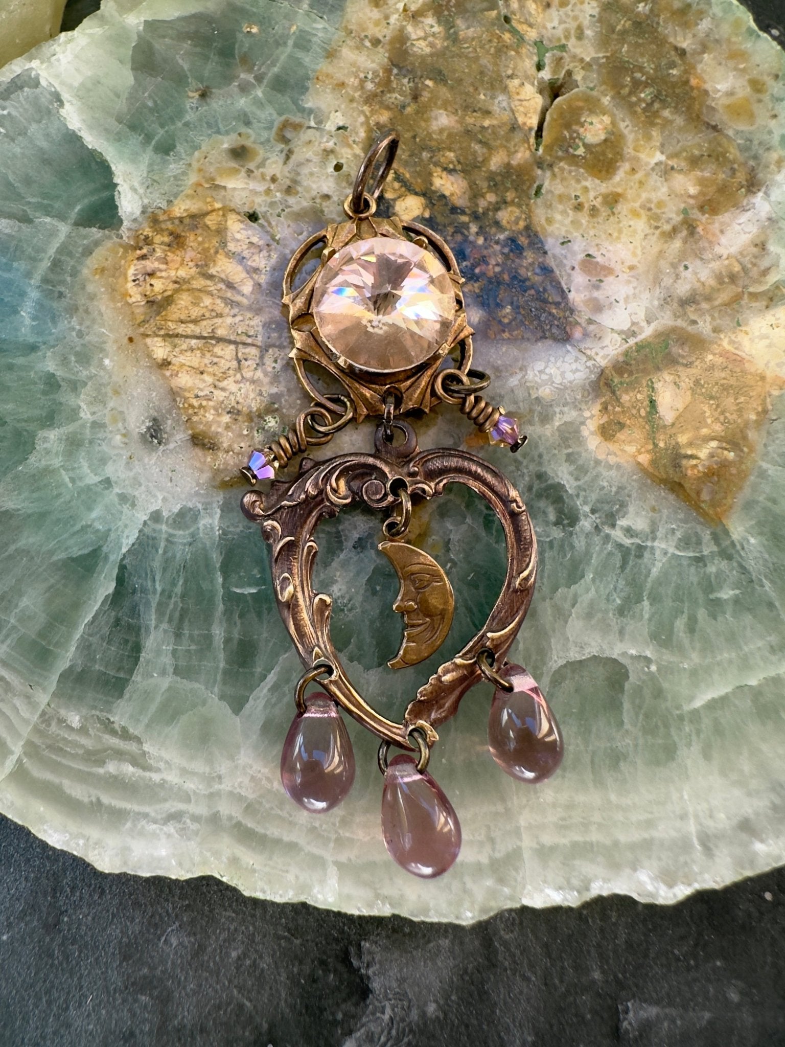 Moonlit Romance - Vintage Pendant Kit - Vintaj Idaho Design - 10/29/2025 - Vintaj Live Shop ID