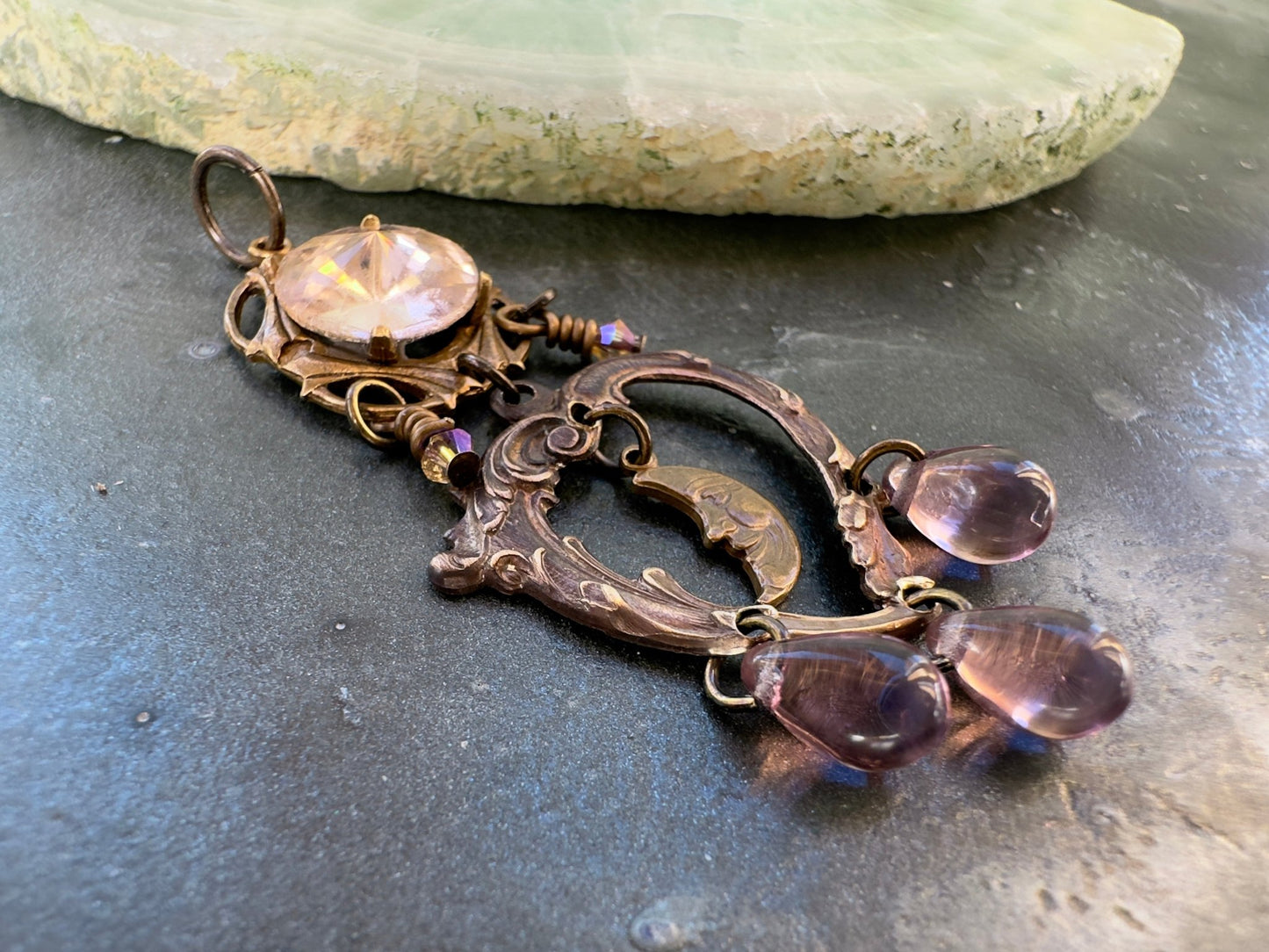 Moonlit Romance - Vintage Pendant Kit - Vintaj Idaho Design - 10/29/2025 - Vintaj Live Shop ID