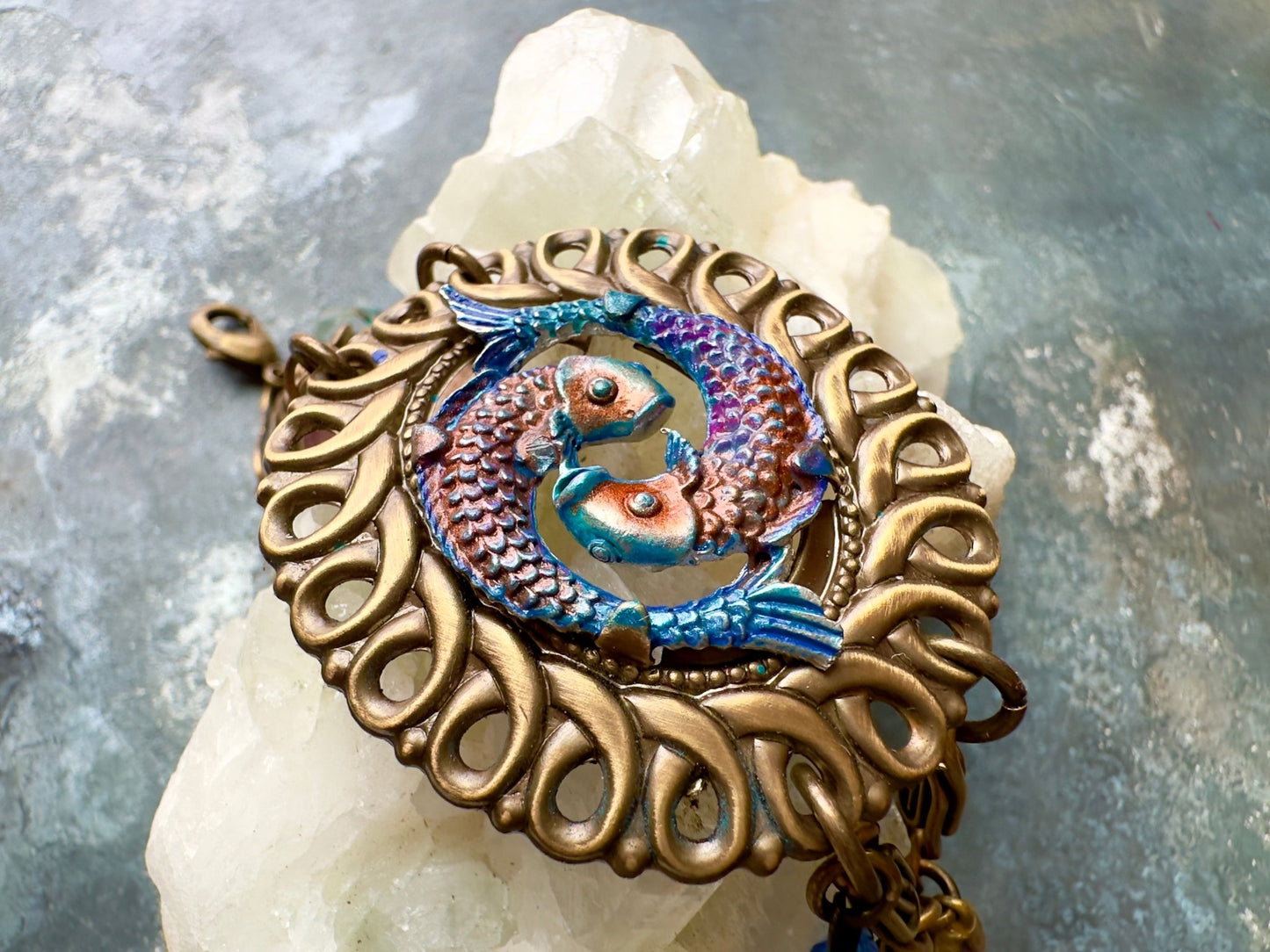 Moonwater Aurora - Bracelet Kit - Vintaj Idaho Design - 8/27/2025 - Vintaj Live Shop ID