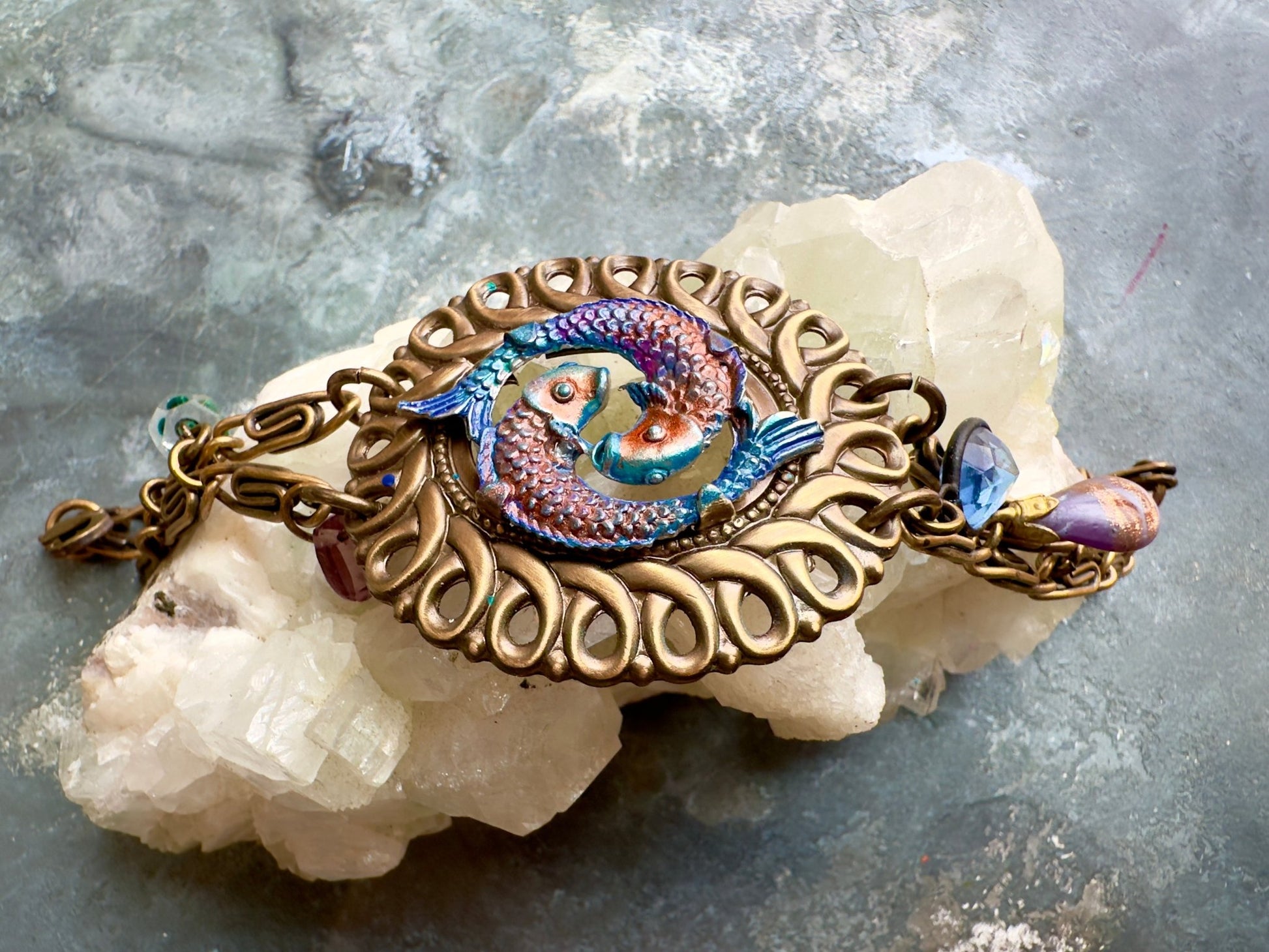 Moonwater Aurora - Bracelet Kit - Vintaj Idaho Design - 8/27/2025 - Vintaj Live Shop ID