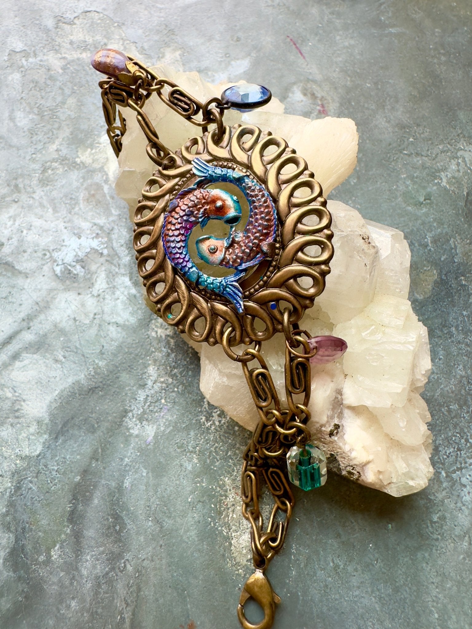 Moonwater Aurora - Bracelet Kit - Vintaj Idaho Design - 8/27/2025 - Vintaj Live Shop ID