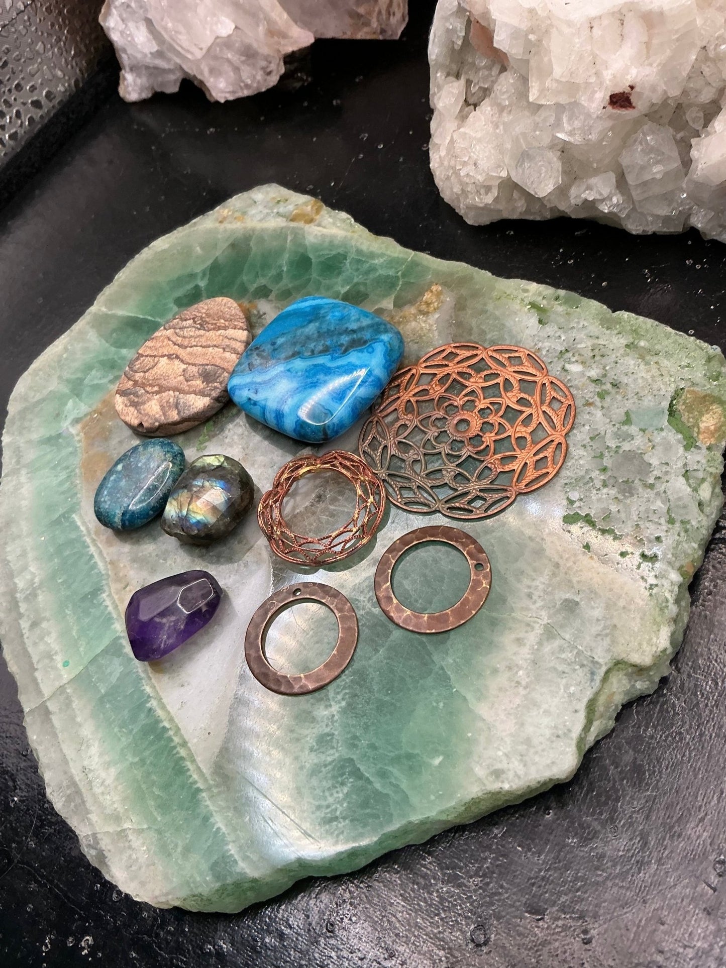 Mystic Relics Vintage Stone and Filigree Collection - VLS Idaho - 8/13/26 - Vintaj Live Shop ID