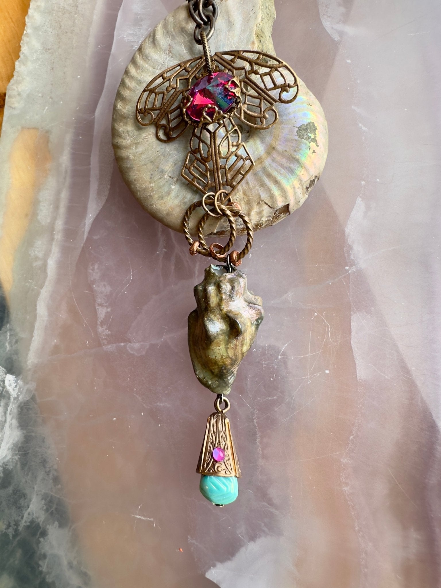 Obsidian Siren - Necklace Kit - Vintaj Idaho Design - 7/23/2025 - Vintaj Live Shop ID