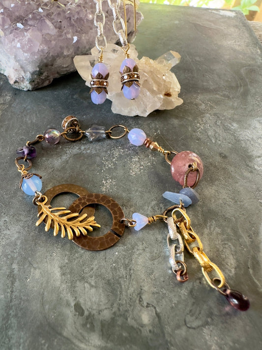 Opaline Dream - Bracelet Earrings Kit - Idaho Vintaj Design - 6/18/2025 - Vintaj Live Shop ID