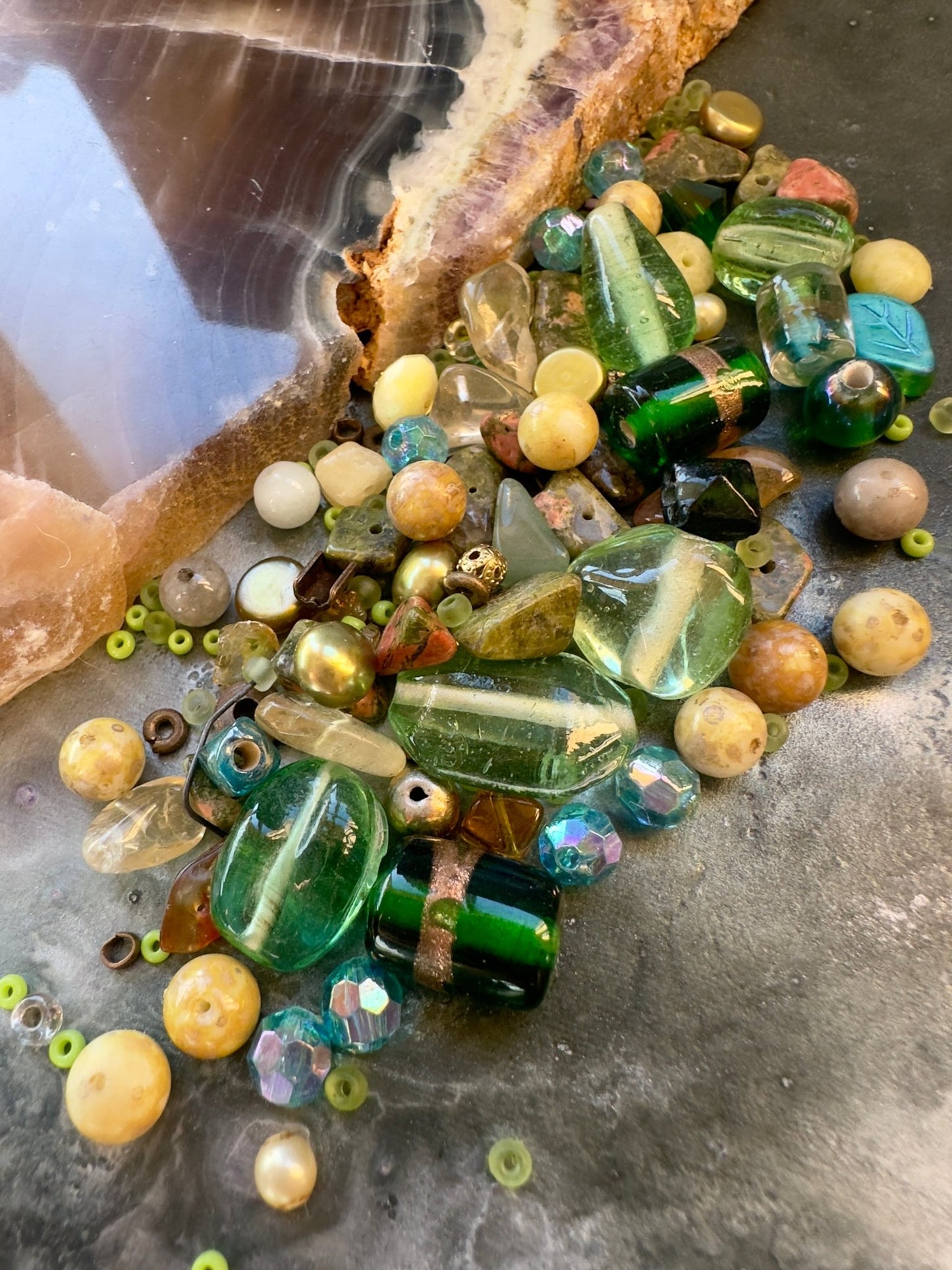 Persephone’s Garden - Vintage Bead Mix - Idaho Vintaj Design - 10/22/2025 - Vintaj Live Shop ID