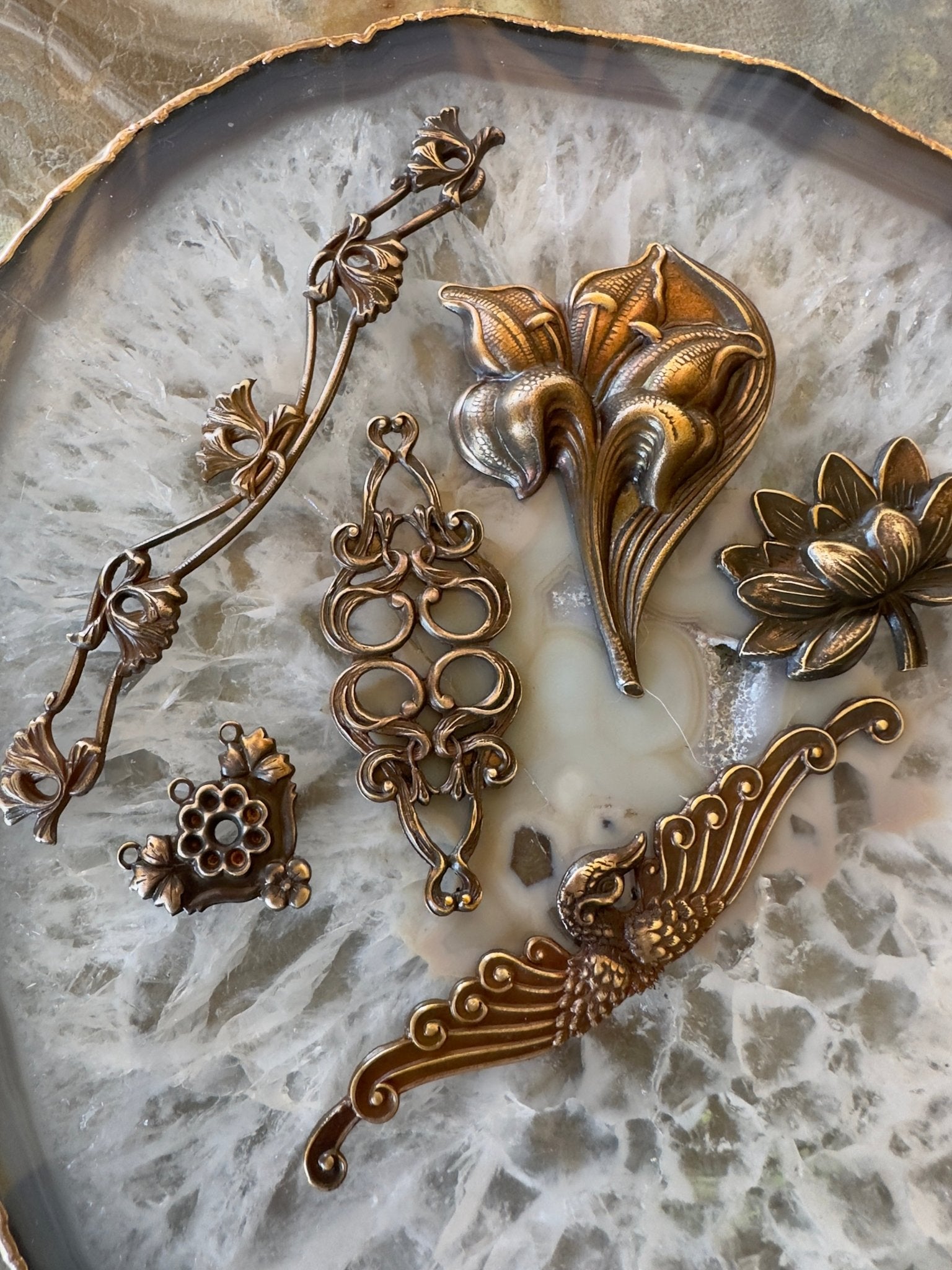 Rare Filigree LOT 37 - Vintage Vault - Vintaj Idaho Design - 7/25/2025 - Vintaj Live Shop ID