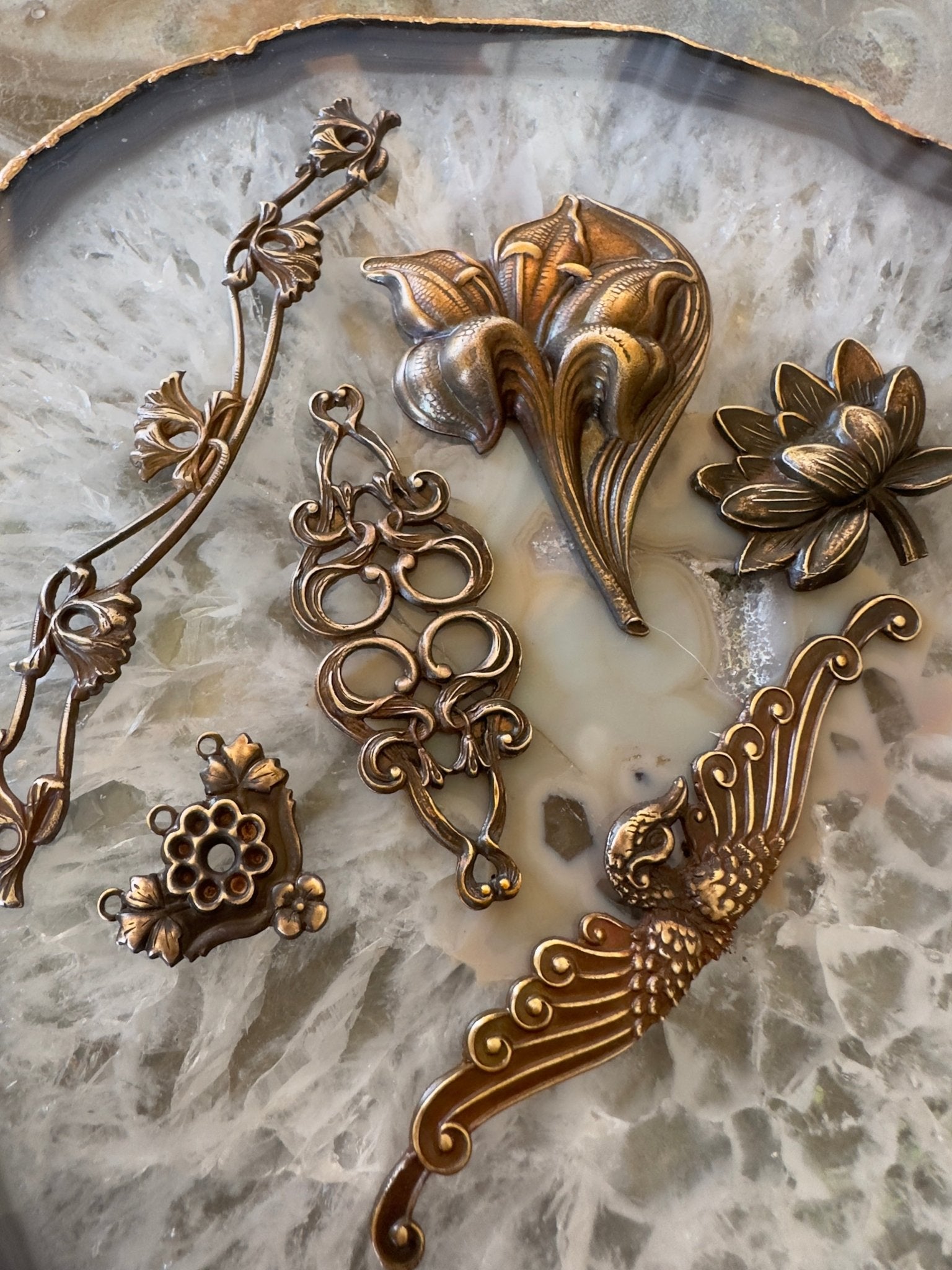 Rare Filigree LOT 37 - Vintage Vault - Vintaj Idaho Design - 7/25/2025 - Vintaj Live Shop ID