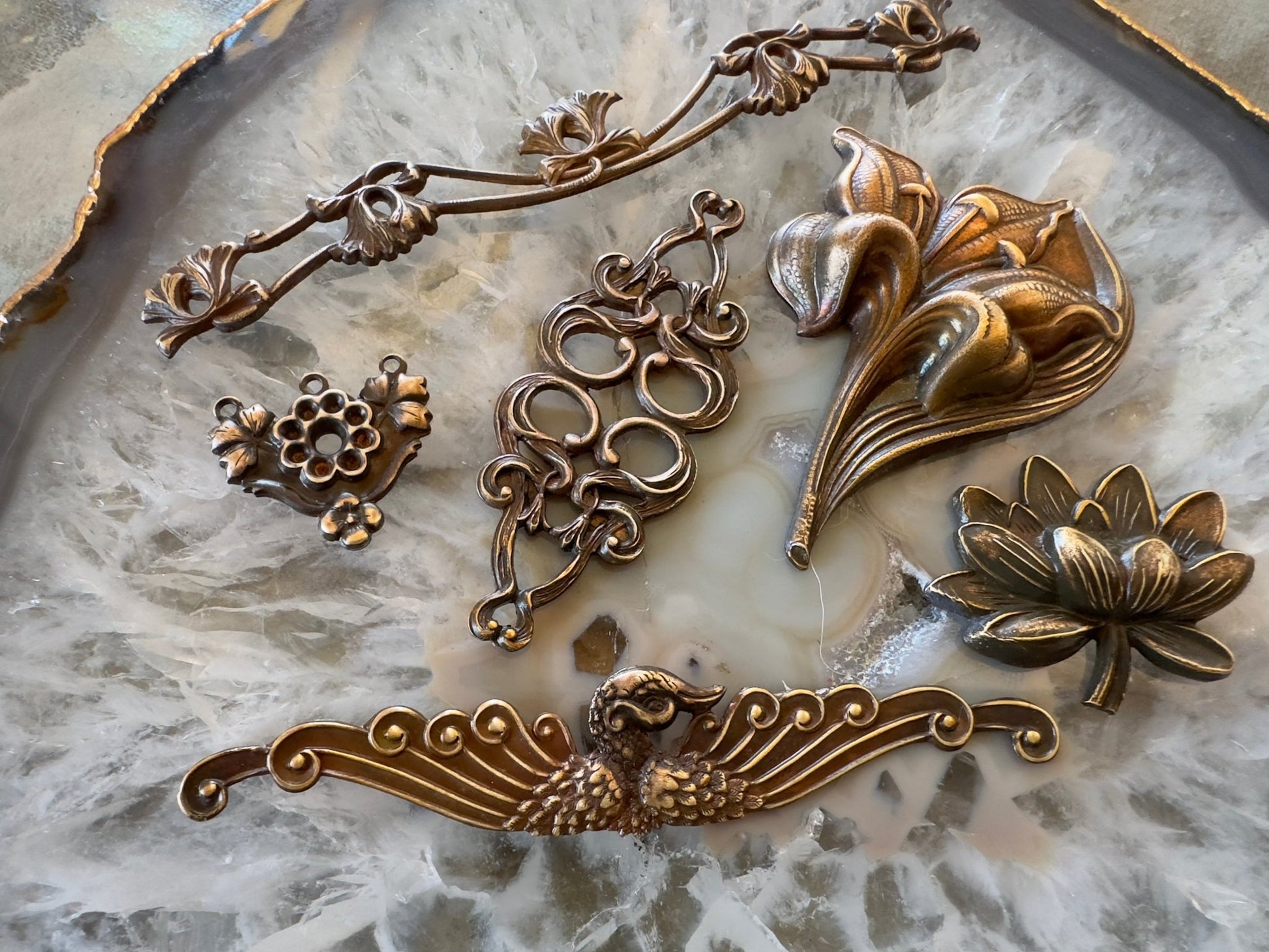 Rare Filigree LOT 37 - Vintage Vault - Vintaj Idaho Design - 7/25/2025 - Vintaj Live Shop ID