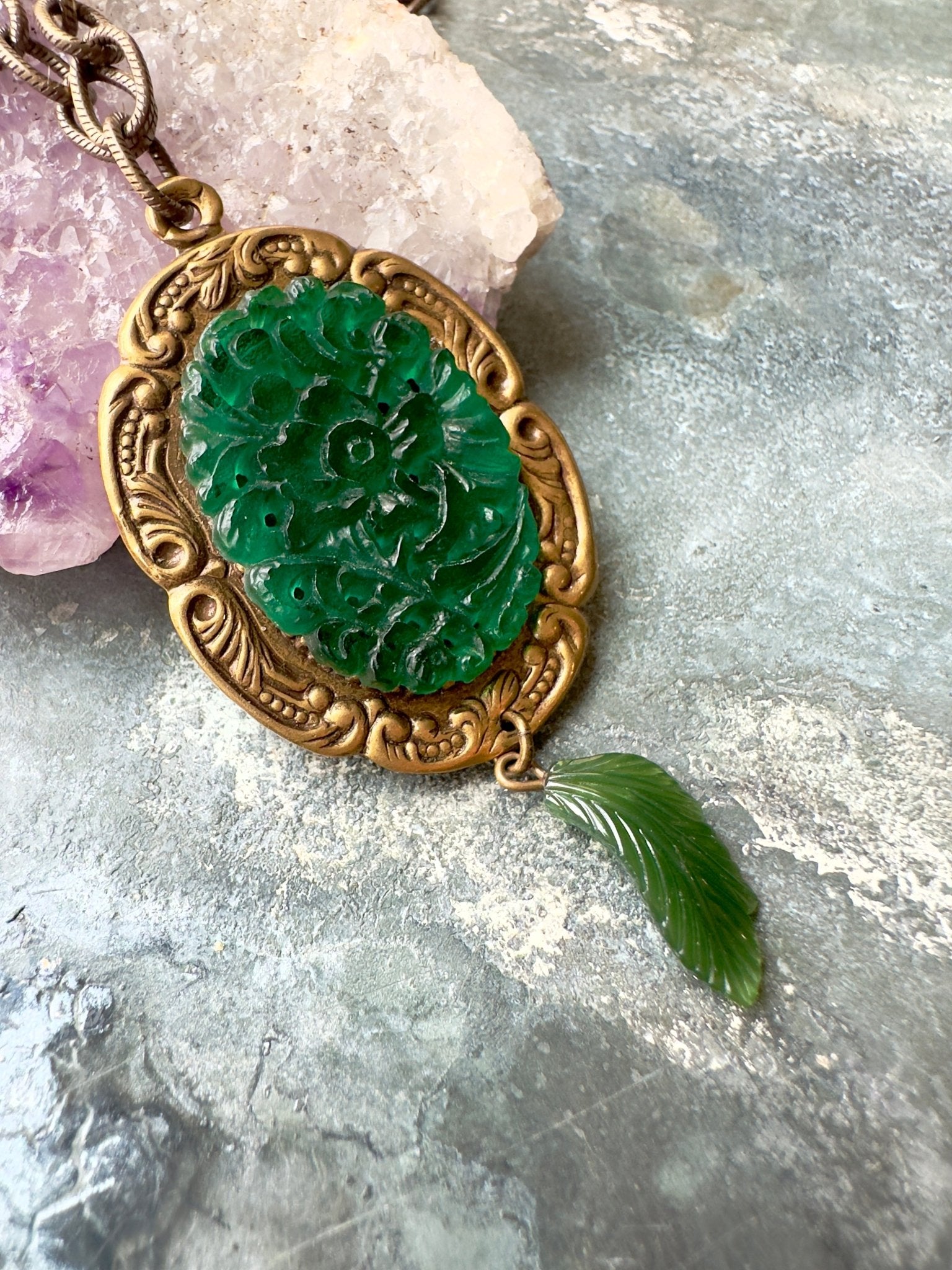 Renaissance Repousse - Necklace Kit - Vintaj Idaho Design - 9/3/2025 - Vintaj Live Shop ID