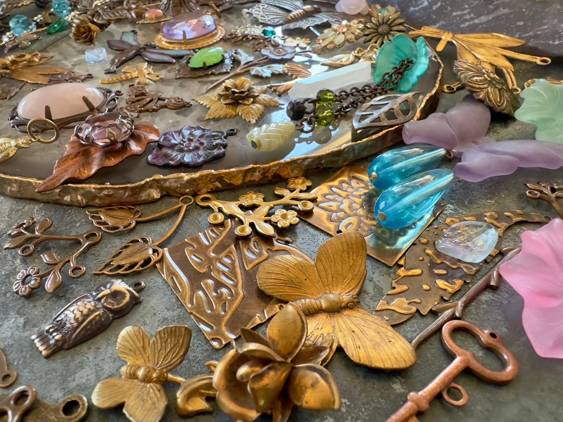 Reserved for Jo Ann Custom OAK! - One Of A Kind Curated Lot - Vintaj Idaho Design - 7/18/2025 - Vintaj Live Shop ID