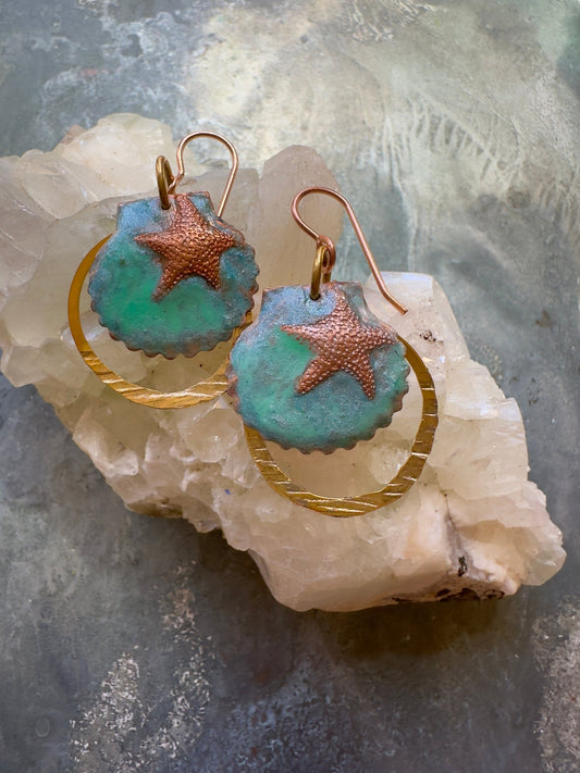 Rising Reef - Earrings Kit - Vintaj Idaho Design - 8/20/2025 - Vintaj Live Shop ID