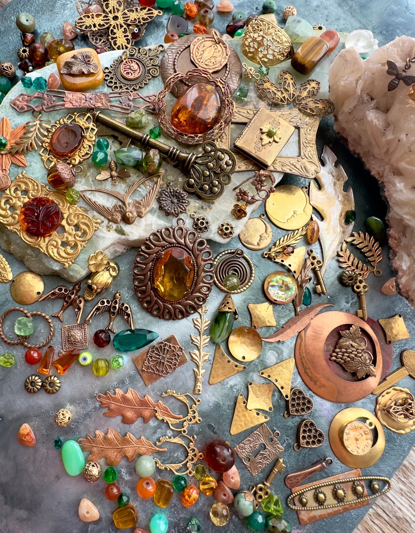 Saturday MEGA OAK Drop! - One Of A Kind Curated Lot - Vintaj Idaho Design - 11/8/25 - Vintaj Live Shop ID