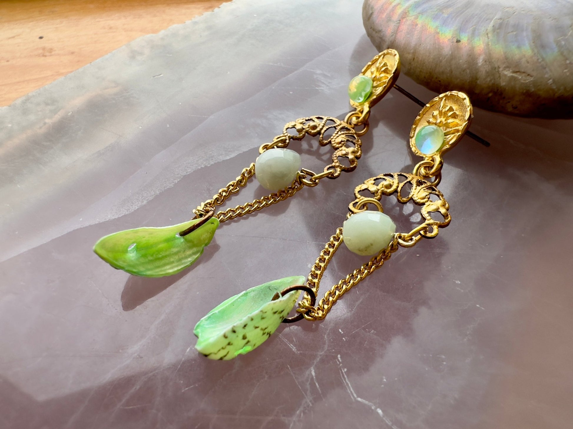 Sea Glow - Earrings Kit - Vintaj Idaho Design - 7/23/2025 - Vintaj Live Shop ID