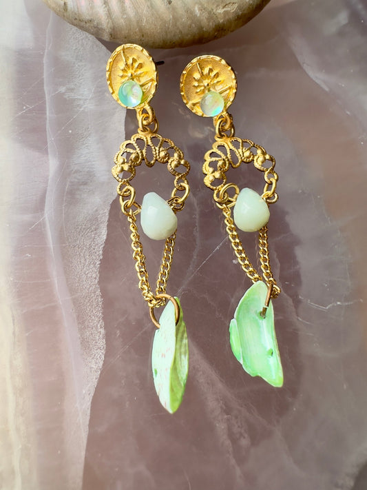 Sea Glow - Earrings Kit - Vintaj Idaho Design - 7/23/2025 - Vintaj Live Shop ID