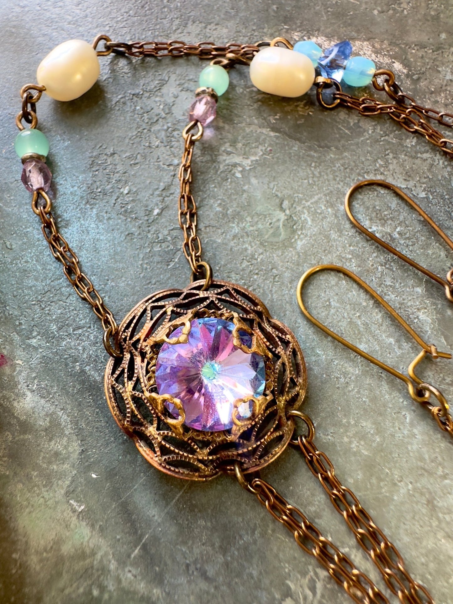 Seabound Relic - Necklace Earrings Kit - Vintaj Design - 5/28/2025 - Vintaj Live Shop ID