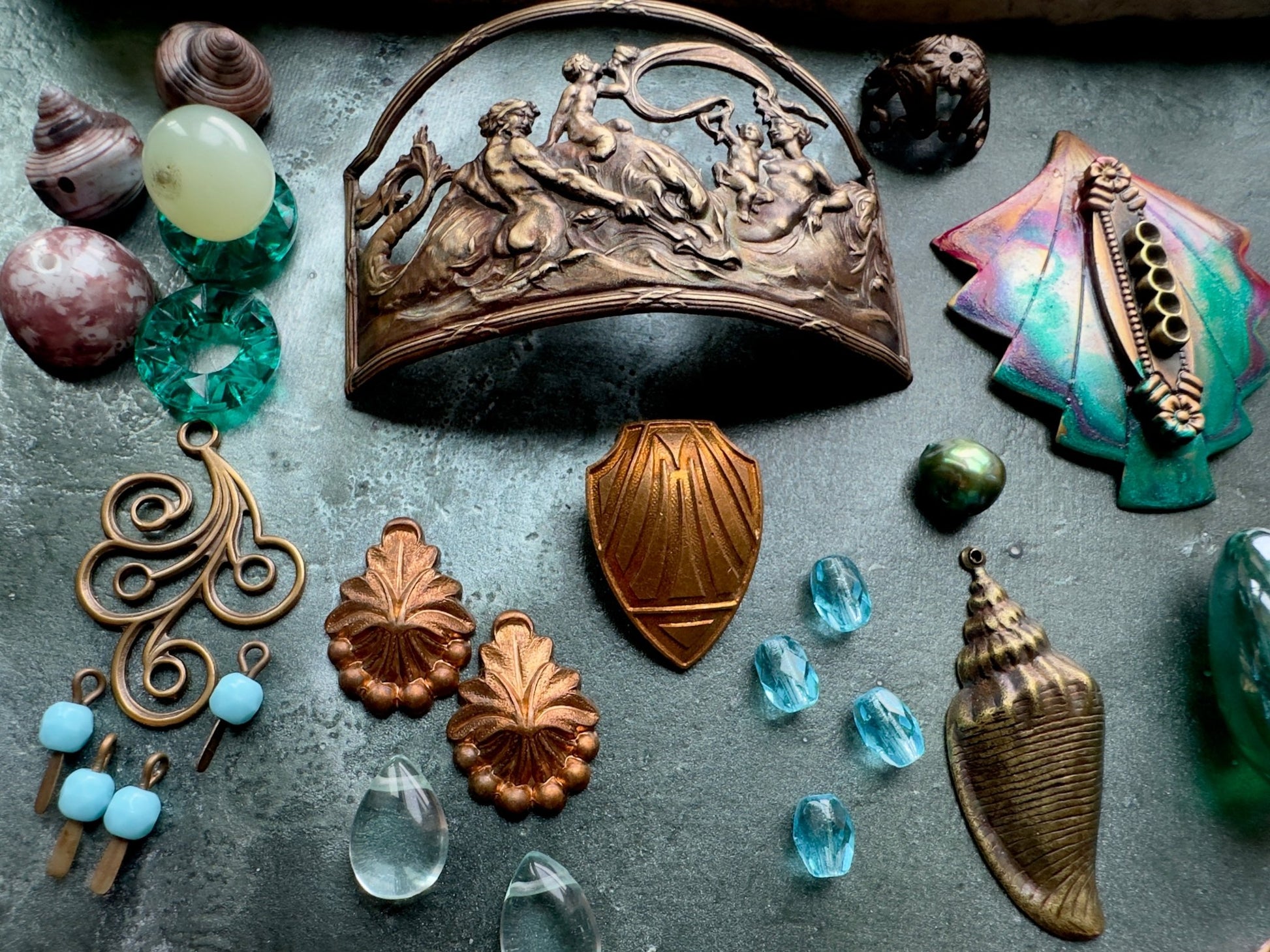 Seascape Romance - Jewelry Inspo Collection - Vintaj Idaho - 01/02/2026 - Vintaj Live Shop ID