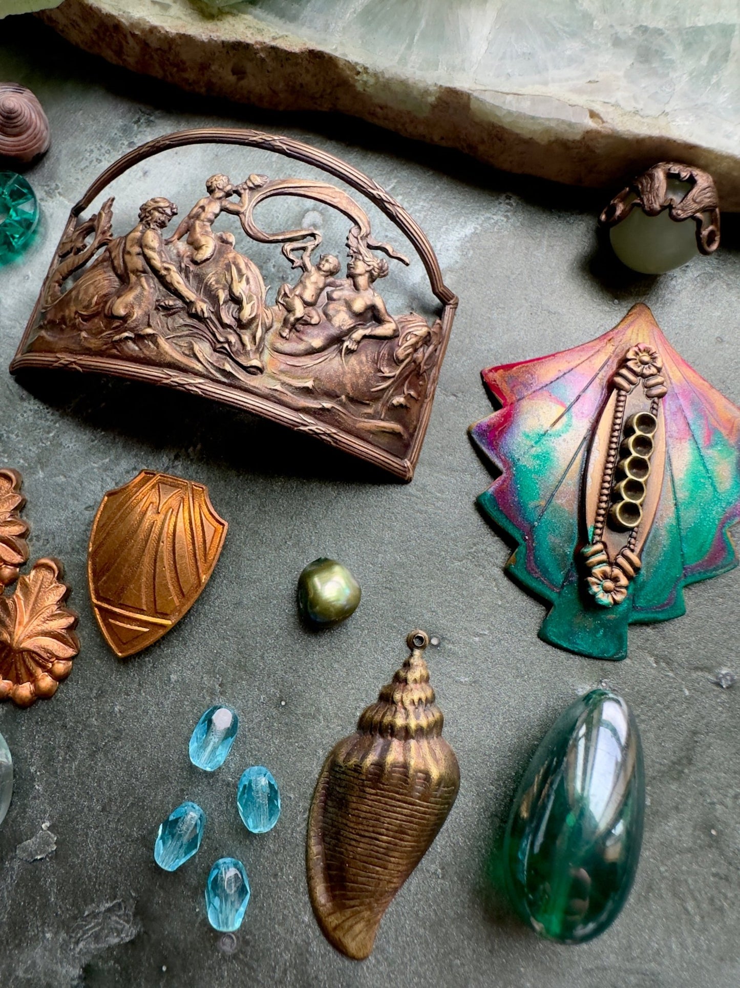 Seascape Romance - Jewelry Inspo Collection - Vintaj Idaho - 01/02/2026 - Vintaj Live Shop ID
